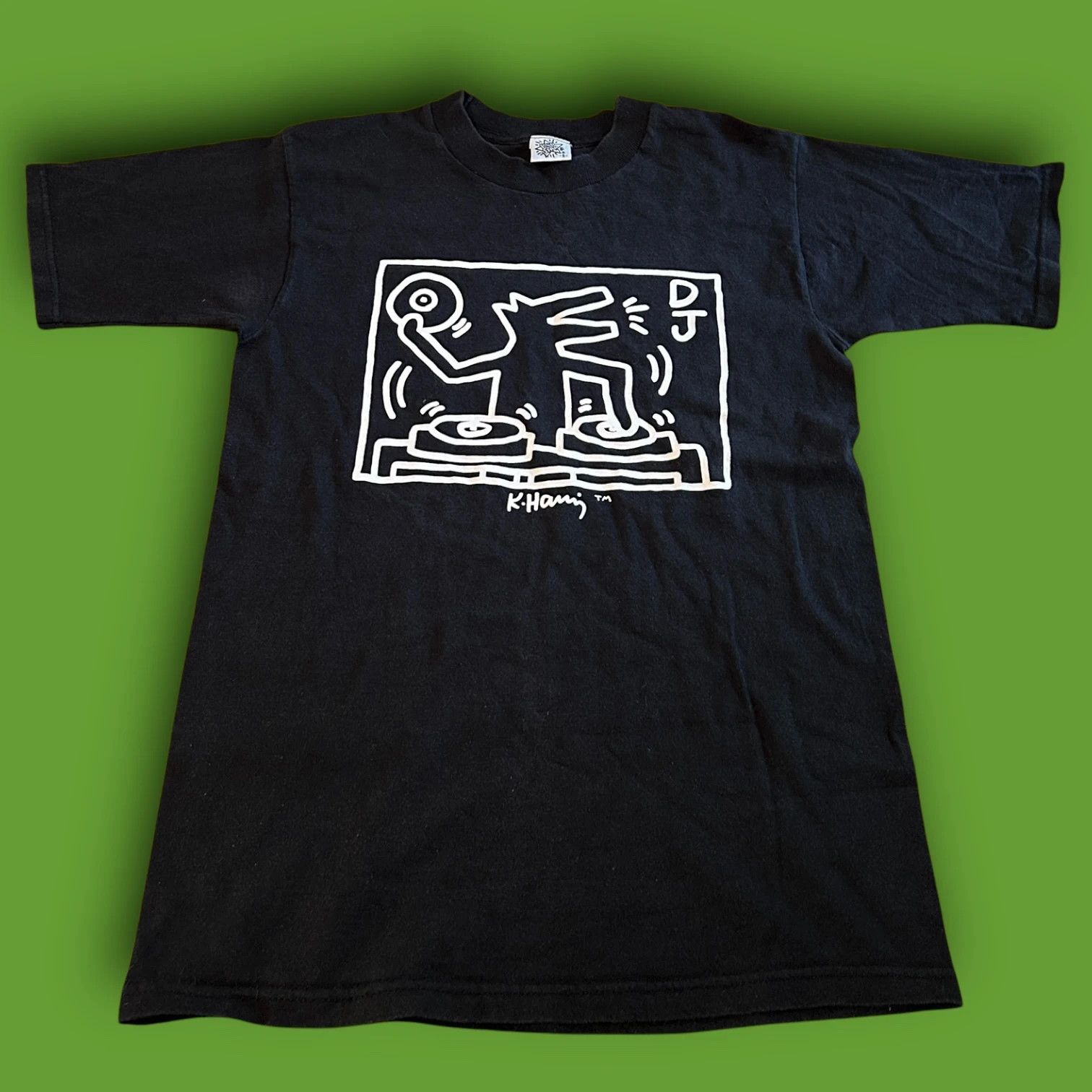 Keith Haring Vintage 90s Keith Haring Pop Shop T Shirt Size US S / EU 44-46 / 1 - 4 Thumbnail