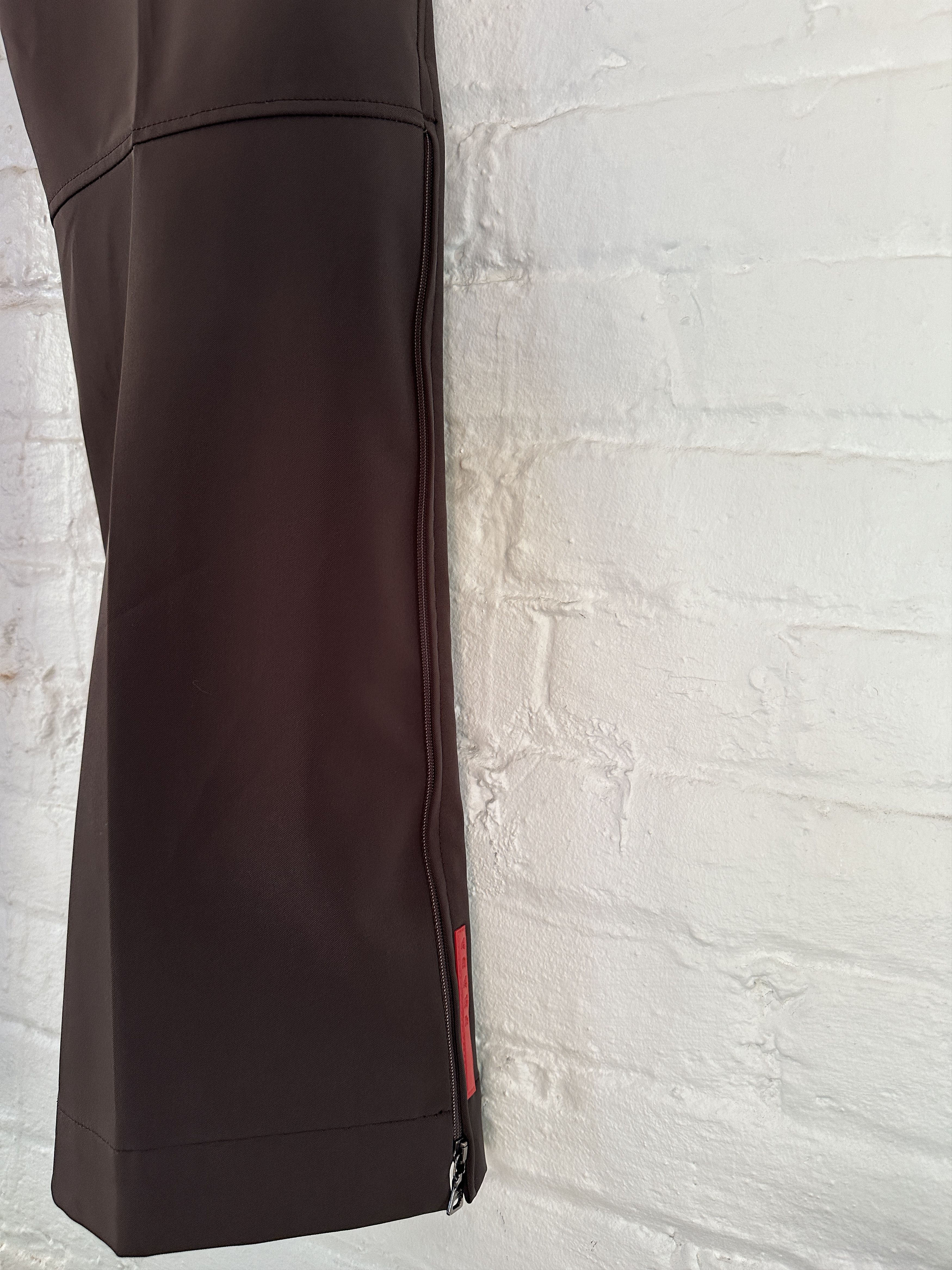Prada Prada Wide Leg Technical Pants Size US 34 / EU 50 - 4 Thumbnail