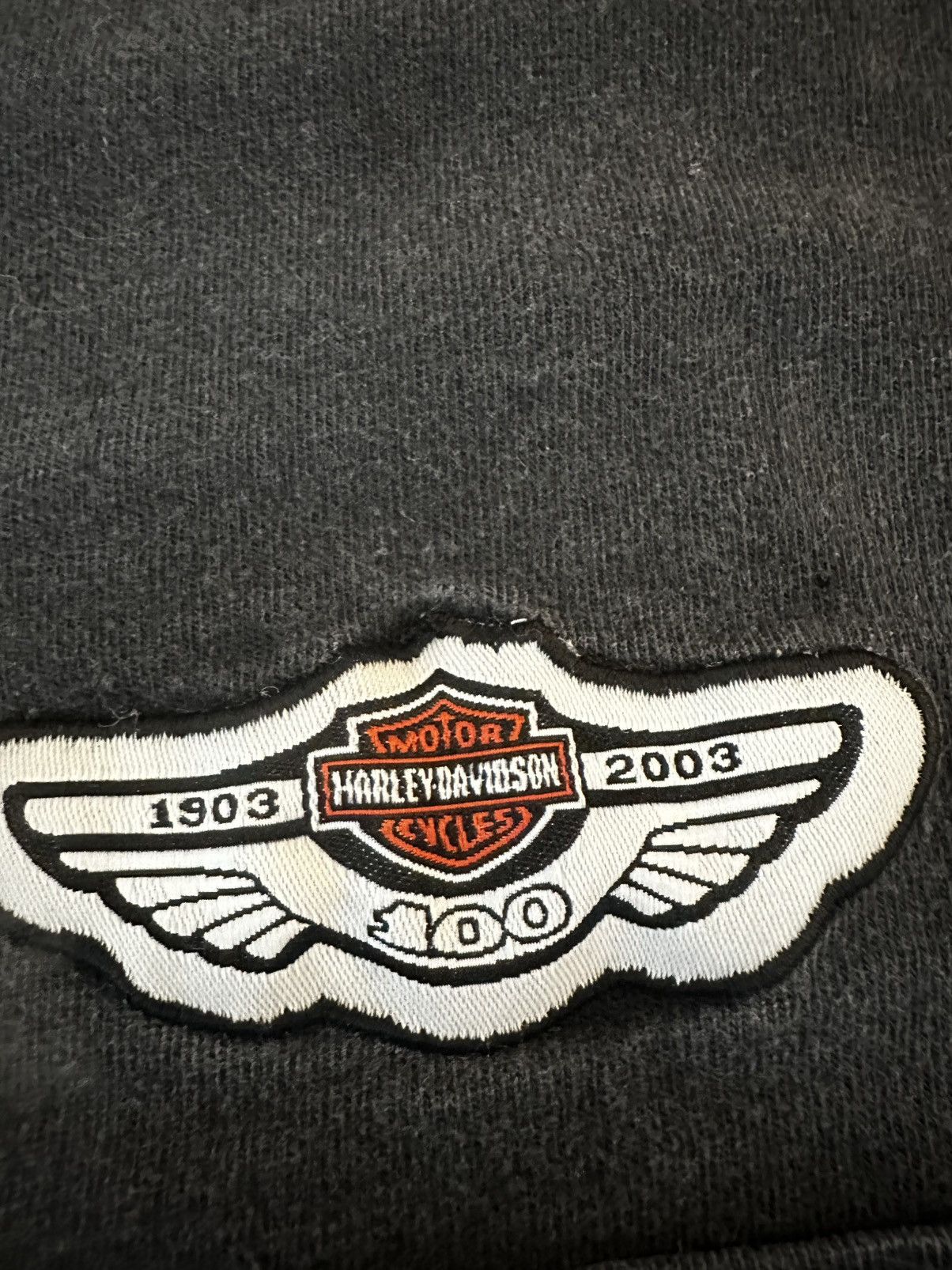 Harley Davidson Vintage Harley-Davidson 100 Yr 2003 Graphic Tee XXL Size US XXL / EU 58 / 5 - 3 Thumbnail