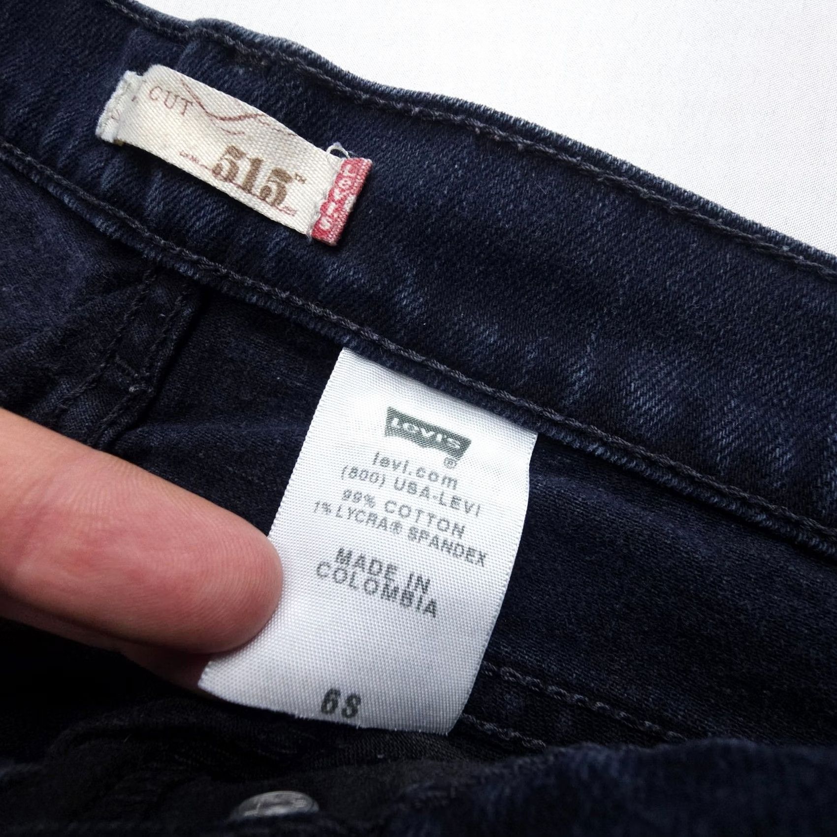 Levi's VINTAGE Levi's 515 Bootcut Jeans Womens 6S Dark Wash Mid Wash 2000's Denim Size 28" / US 6 / IT 42 - 3 Thumbnail