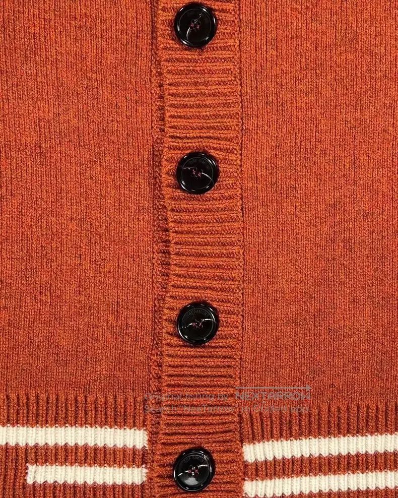 Raf Simons Raf Simons AW16 Oversized Varsity Cardigan Size US L / EU 52-54 / 3 - 3 Thumbnail
