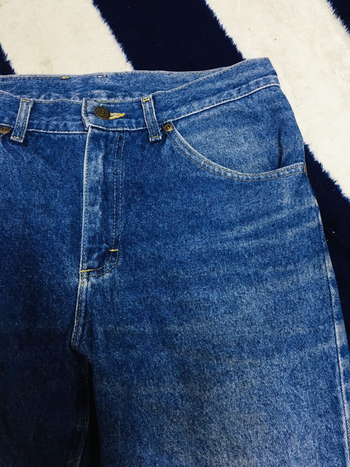 Japanese Brand × Lee Lee Straight Cut Jeans (17) Size US 29 - 7 Thumbnail