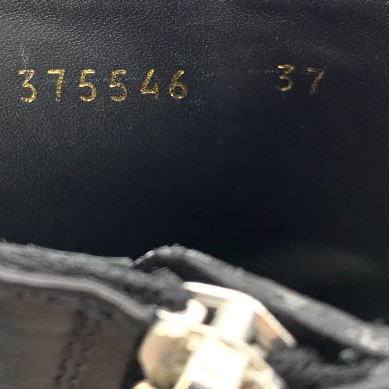 Saint Laurent Paris Saint Laurent Paris Black strap chain rivet round leather Size US 6.5 / IT 36.5 - 7 Thumbnail