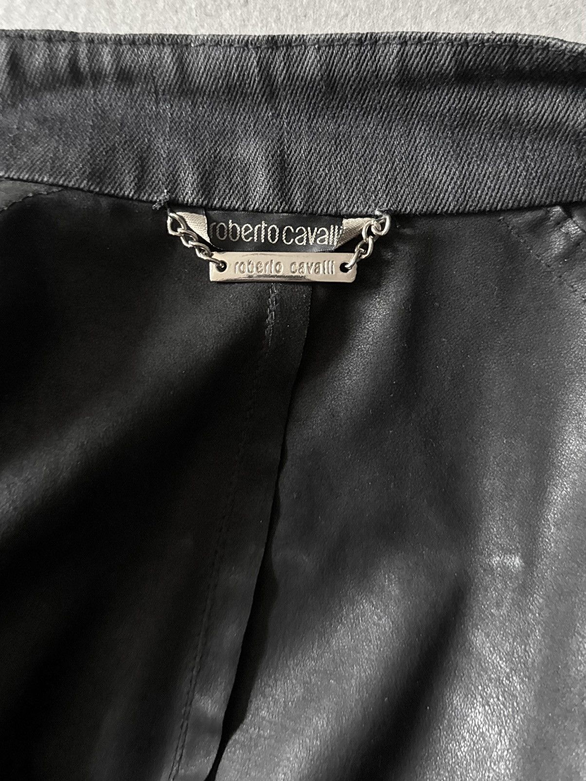 Roberto Cavalli Roberto Cavalli Runway Suede Leather Jacket Size S / US 4 / IT 40 - 2 Thumbnail