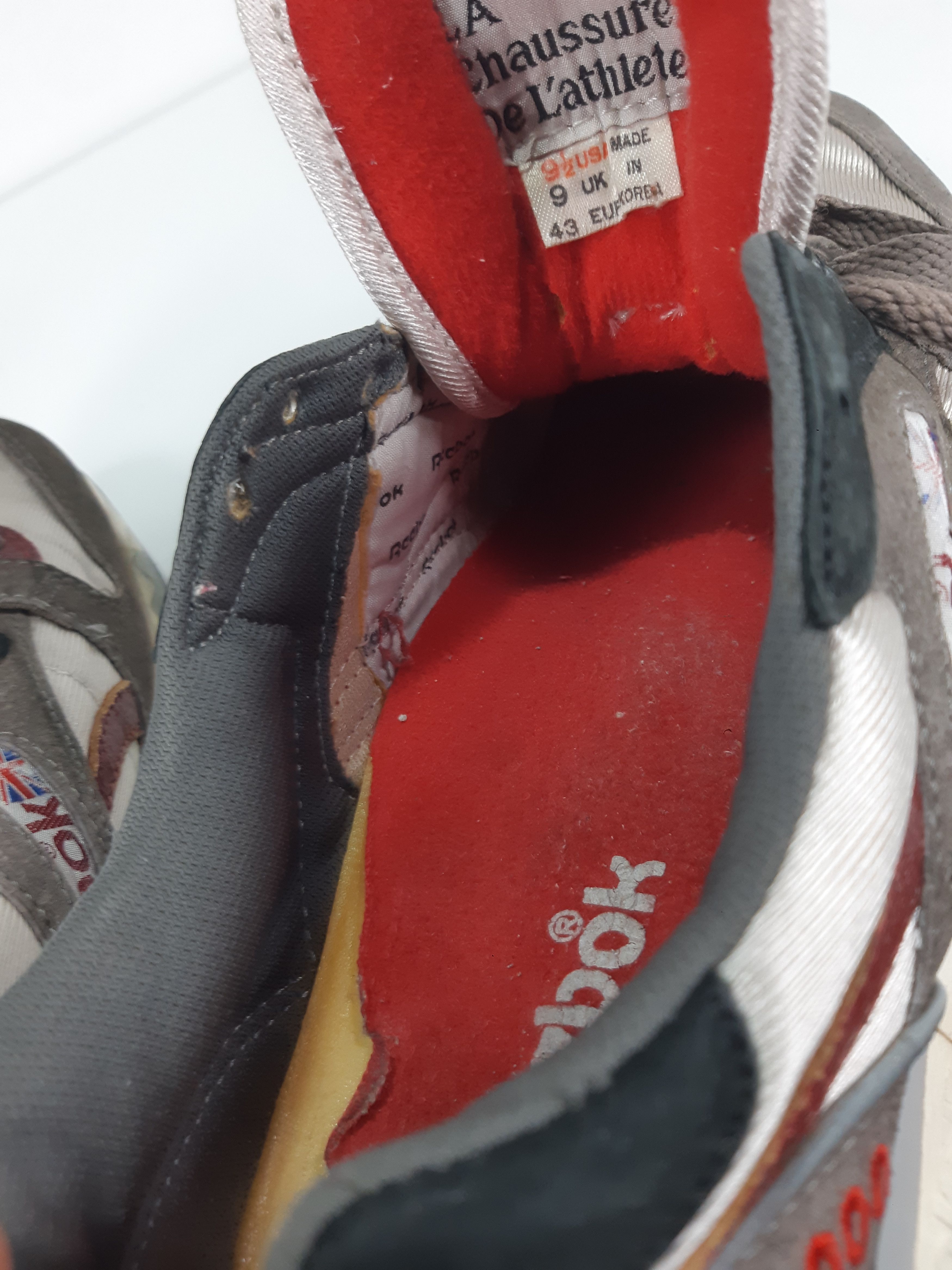 Reebok Vintage 80s REEBOK GL 6000 made in Korea size us9.5 RARE Size US 9.5 / EU 42-43 - 11 Thumbnail