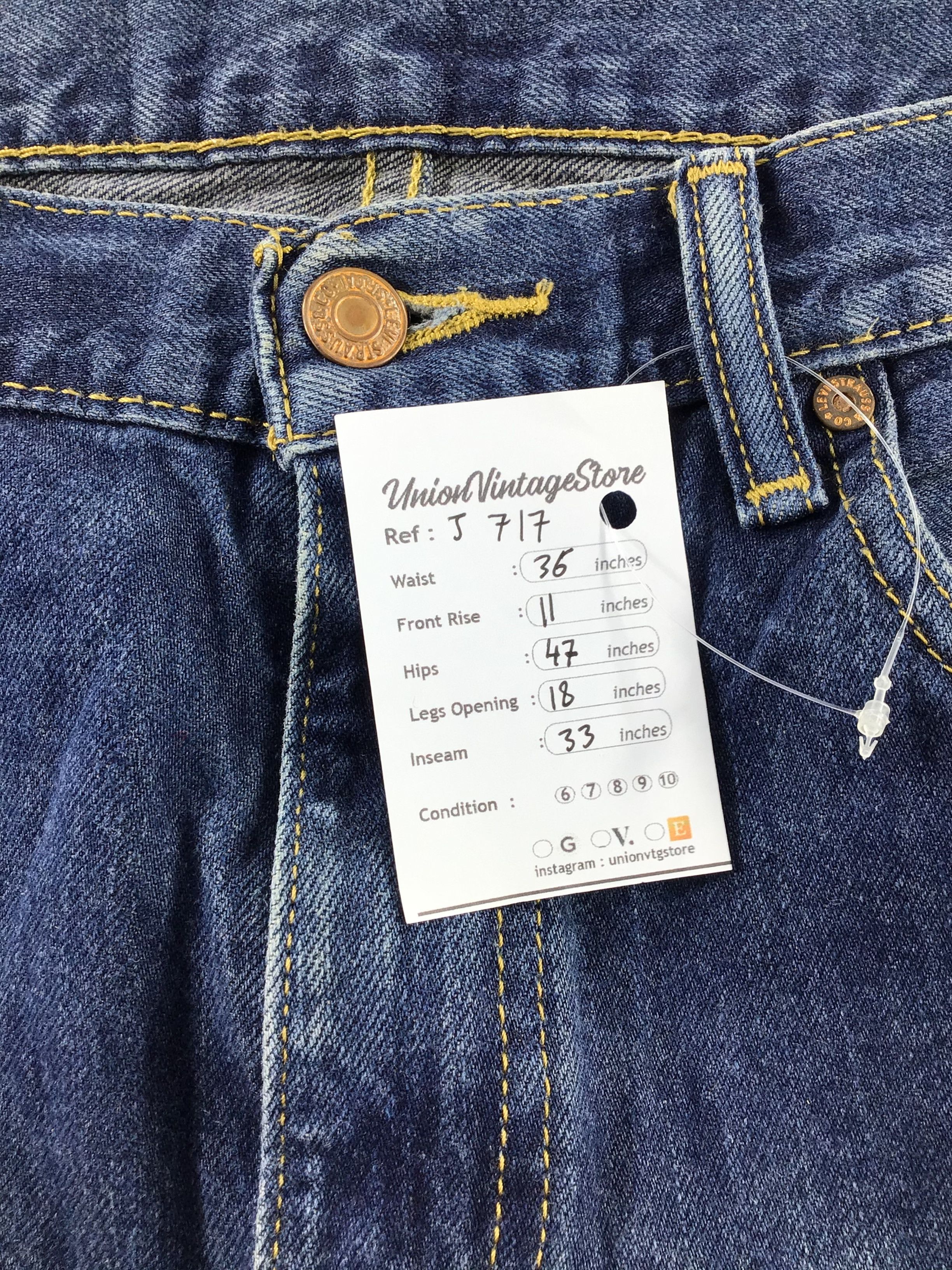 Levi's Vintage Levis 559 Jeans-J717 Size US 36 / EU 52 - 12 Thumbnail