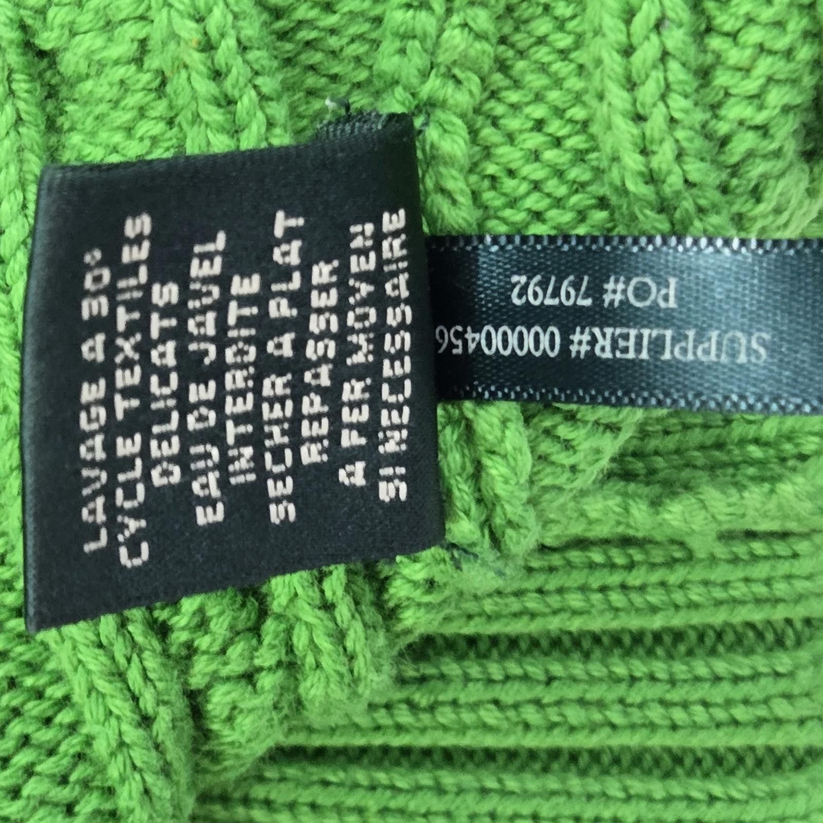 Lauren Ralph Lauren Lauren Ralph Lauren Kelly Green Cable Knit Sweater Size L Size L / US 10 / IT 46 - 10 Thumbnail