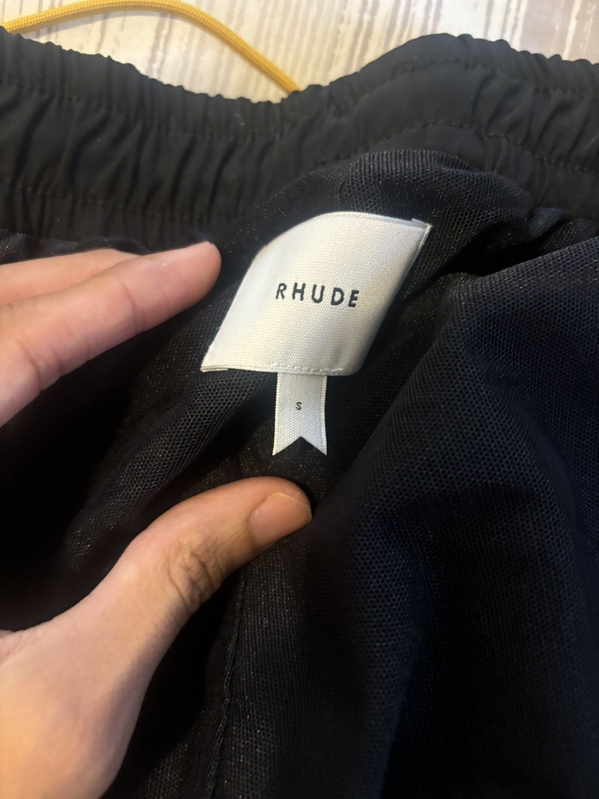 Rhude SSENSE Exclusive Black Swim Shorts Size US 32 / EU 48 - 6 Thumbnail