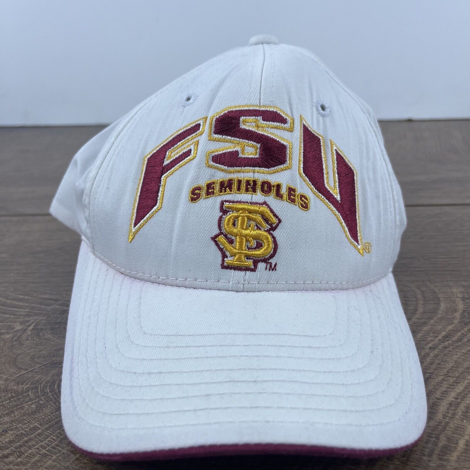 Other Florida State Seminoles Hat FSU NCAA Hat Adjustable Hat Whit Size ONE SIZE - 4 Thumbnail