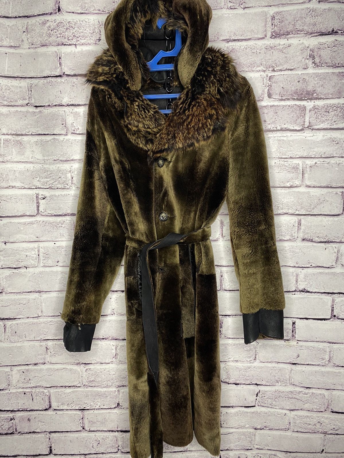 Other women's natural fur coat double-sided with belt vintage Size S / US 4 / IT 40 - 2 Thumbnail