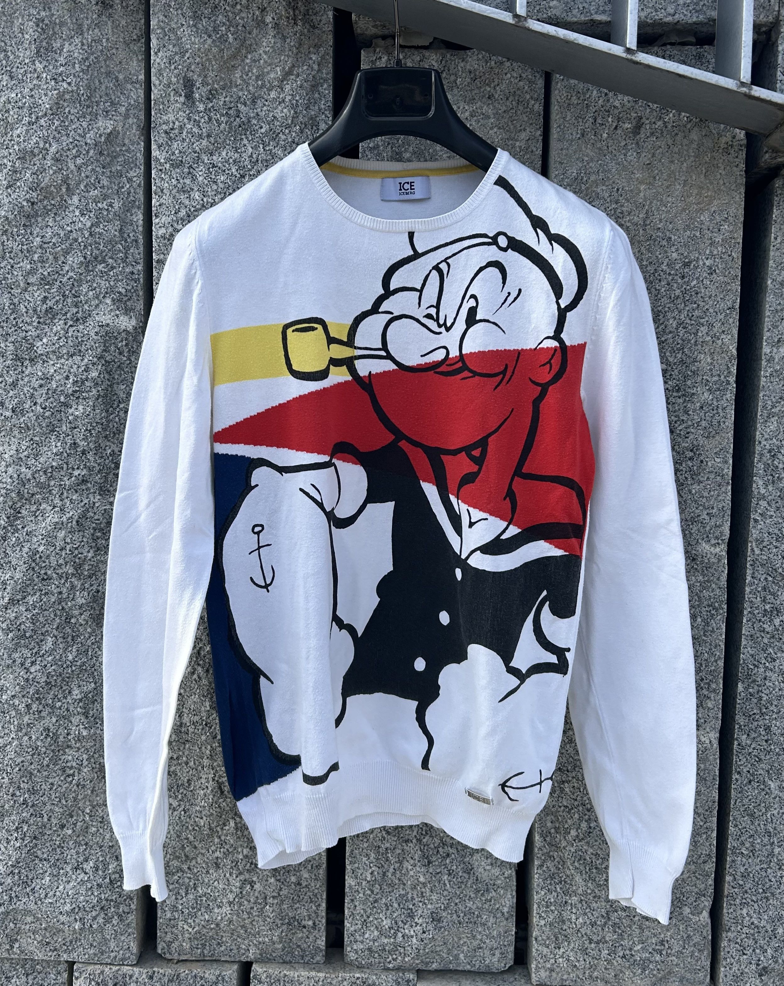 Iceberg × Vintage Vintage Iceberg History Sweater | Grailed