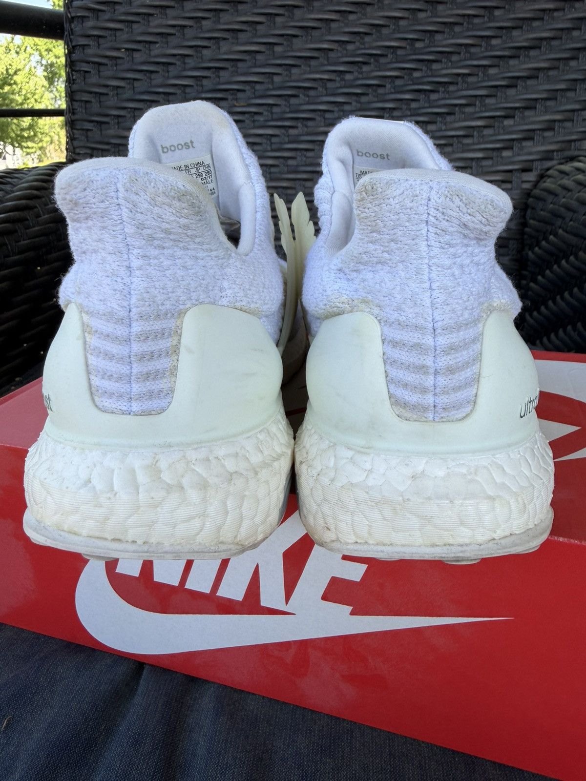 Adidas Adidas Ultra Boost 1.0 OG All white Size US 11 / EU 44 - 4 Thumbnail