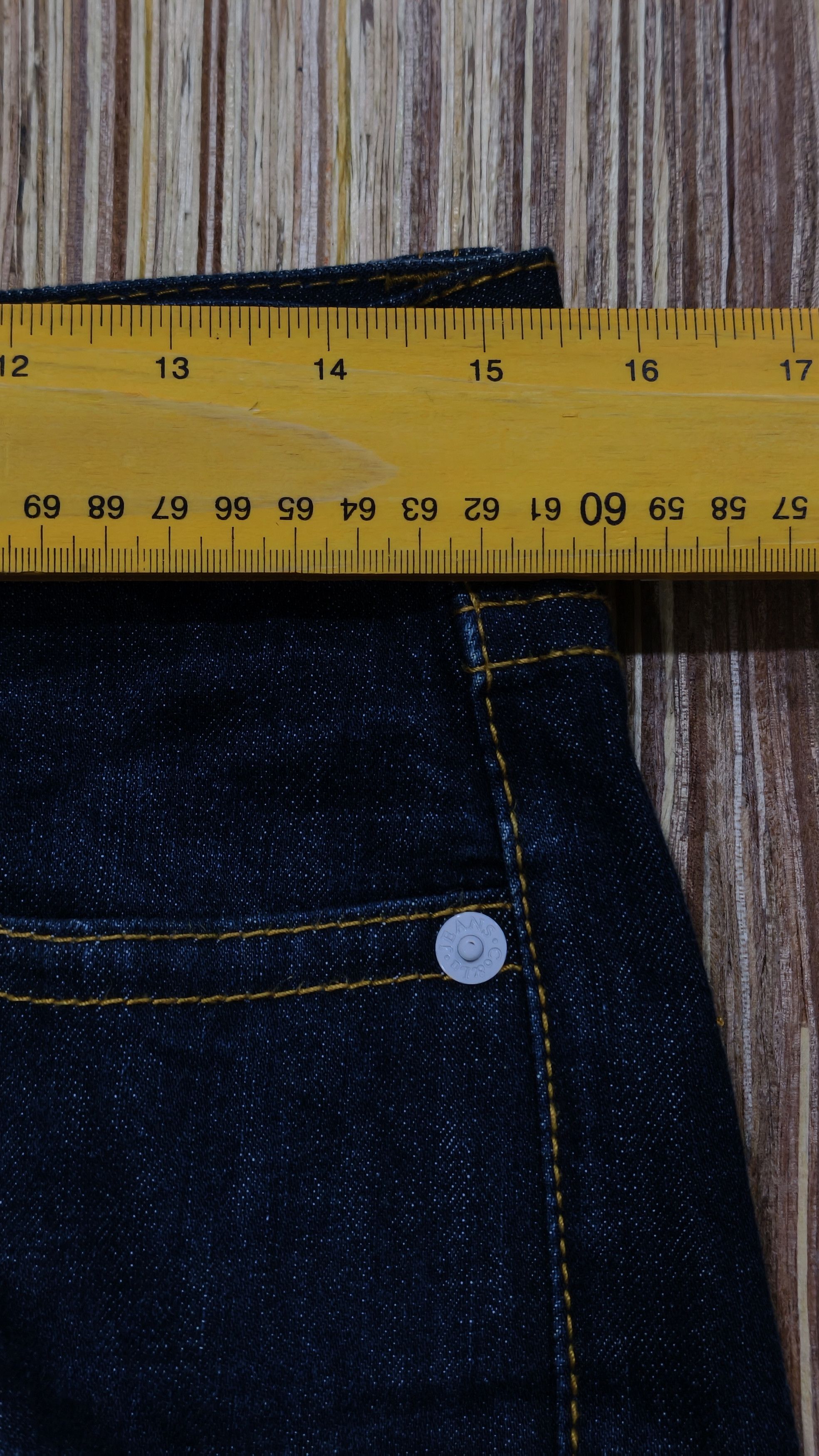 Japanese Brand Co&Lu Big spell out denim Size US 31 - 6 Thumbnail