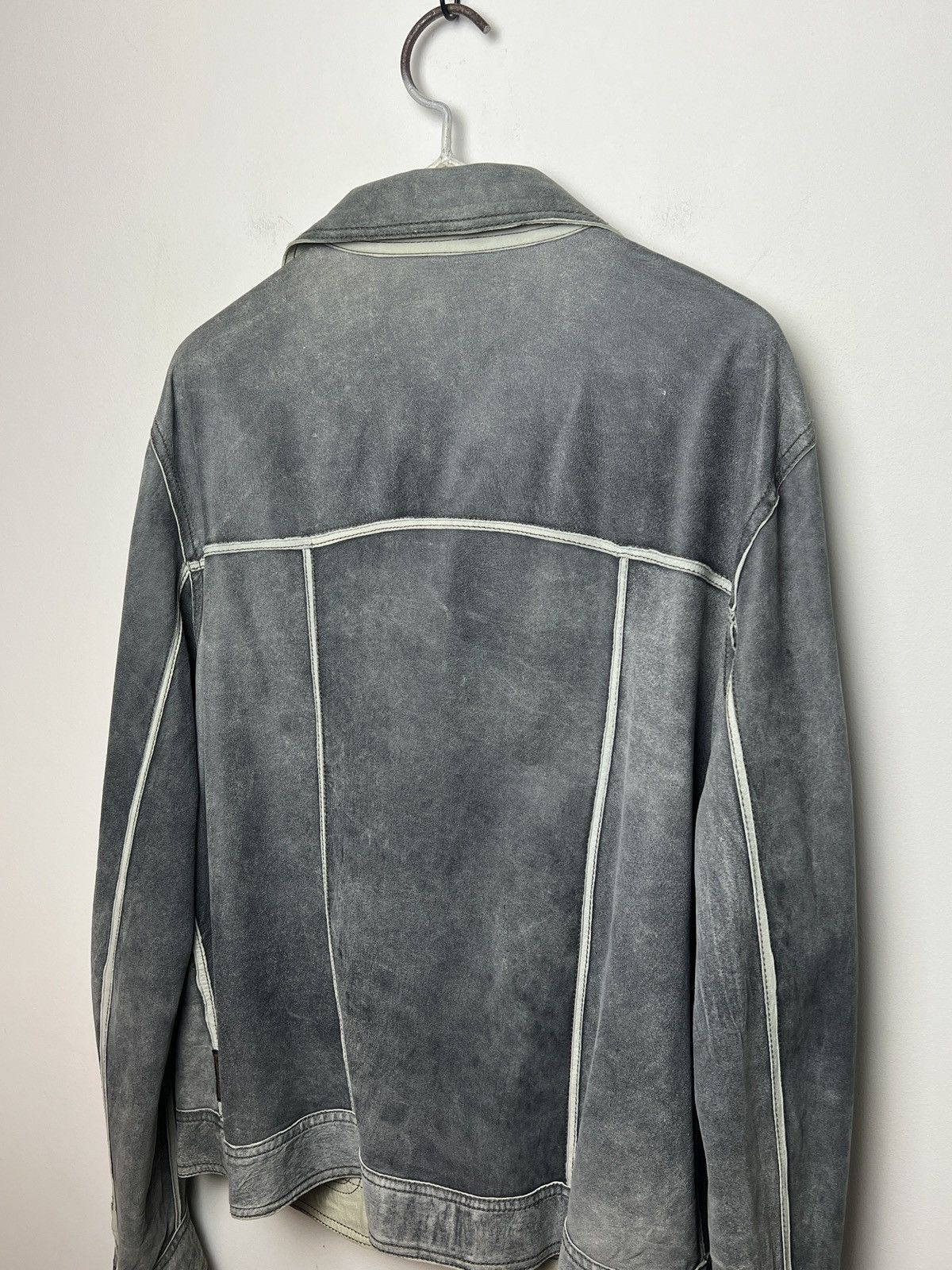 Giorgio Armani armani y2k reversible leather/suede jacket Size US L / EU 52-54 / 3 - 8 Thumbnail