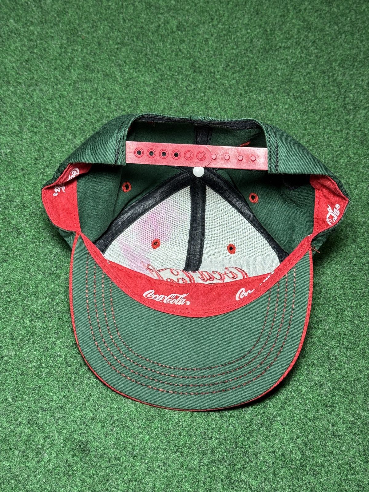 Coca Cola Vintage 90s Coca Cola Coke Snapback Embroidered Hat Cap Size ONE SIZE - 6 Thumbnail