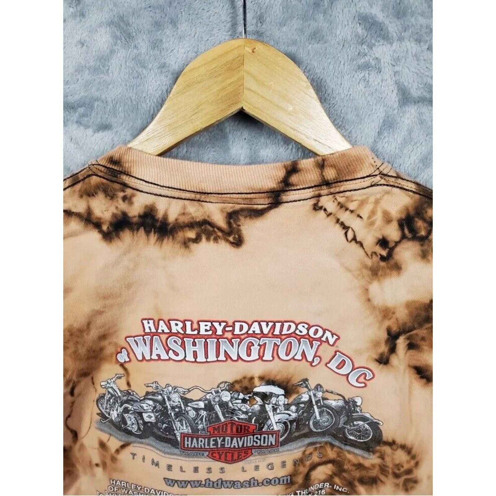 Harley Davidson Vintage Harley Davidson Shirt Men's L Rolling Biker Tye dye Size US L / EU 52-54 / 3 - 14 Thumbnail