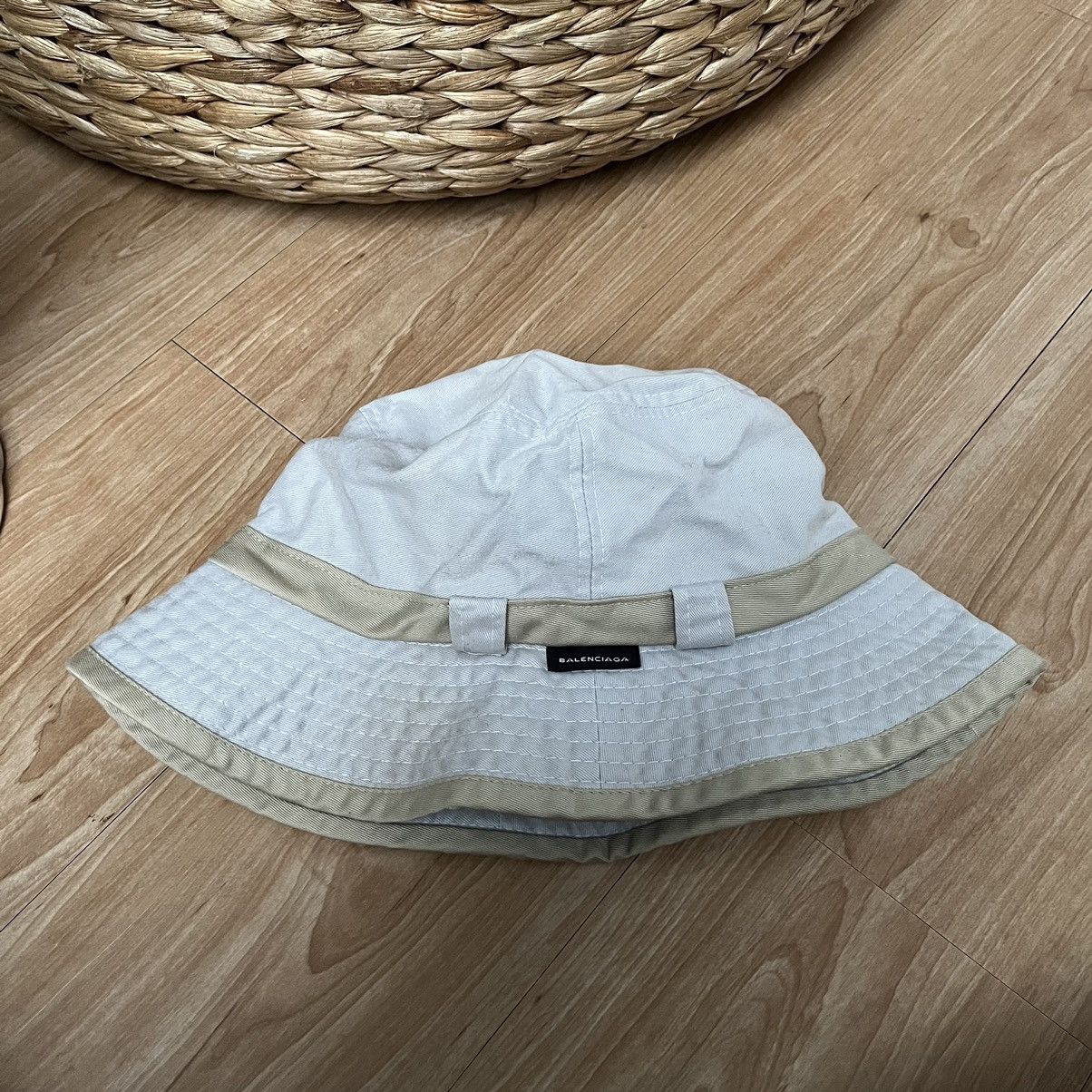 Balenciaga × Vintage Vintage 90s Balenciaga Bucket Hat Size ONE SIZE - 4 Thumbnail
