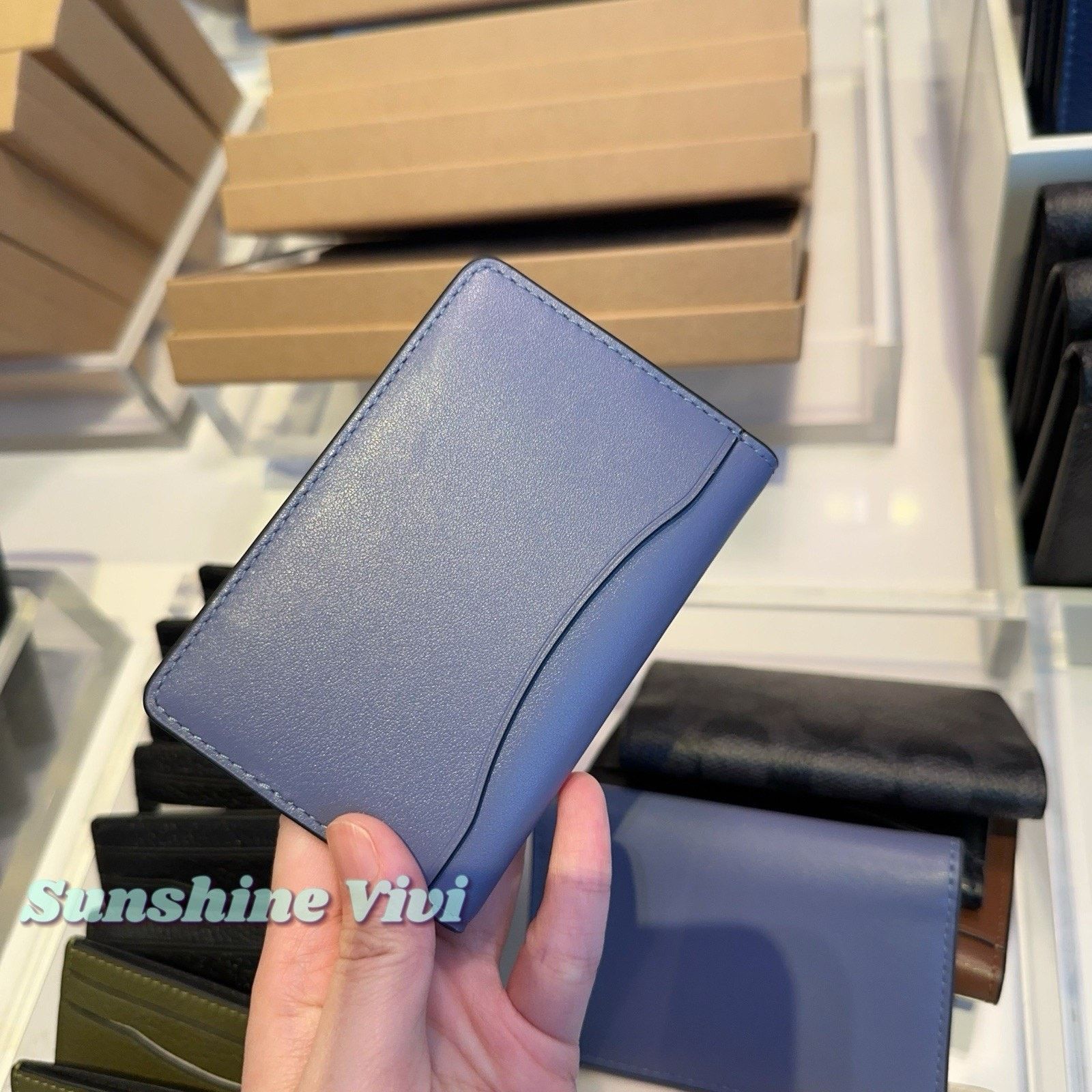 Coach NWT Coach CJ728 Id License Credit Card Wallet Leather Size ONE SIZE - 6 Thumbnail