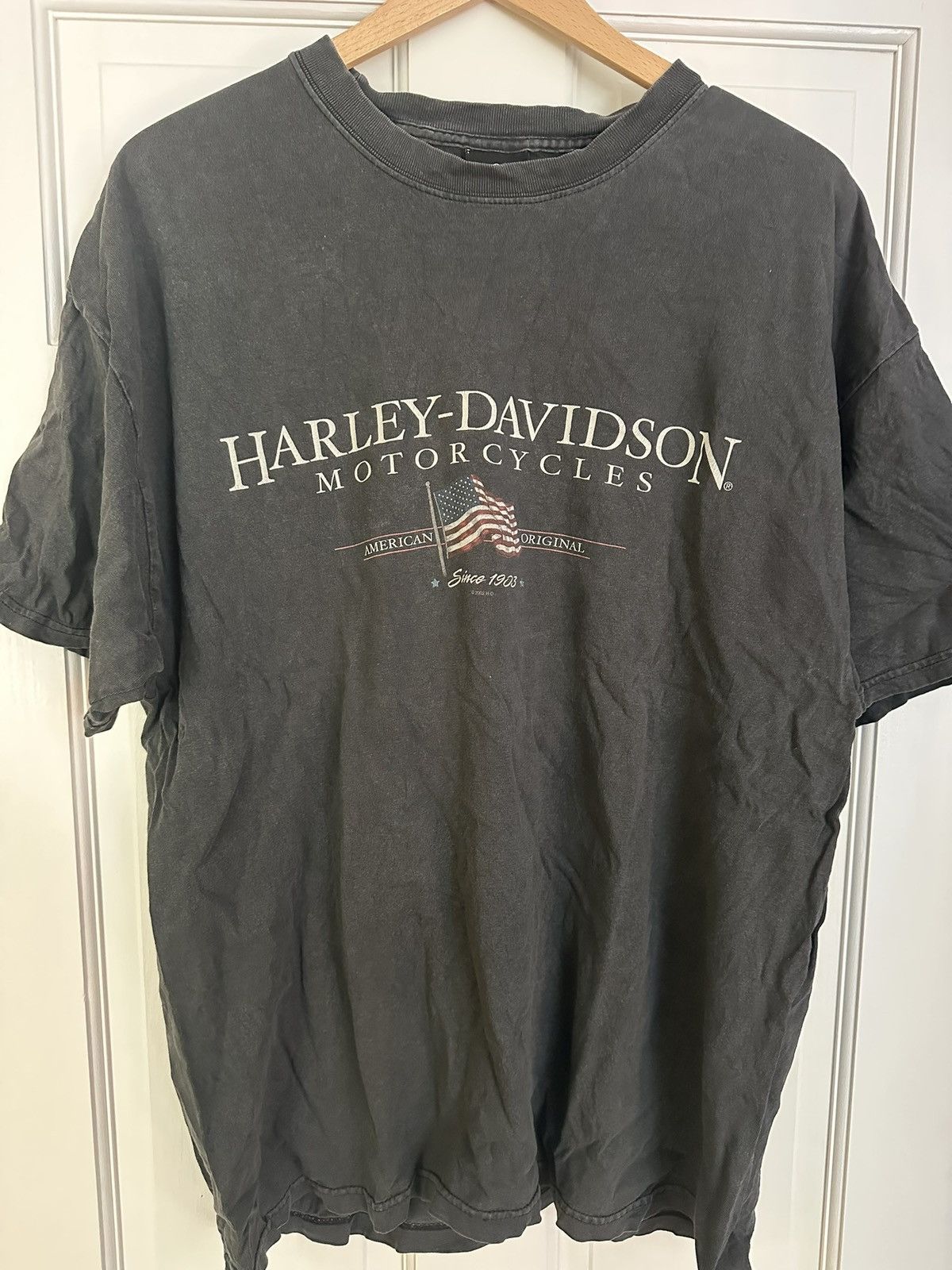 Harley Davidson Vintage Harley Davidson Santa Fe Tee Size US XL / EU 56 / 4 - 1 Thumbnail