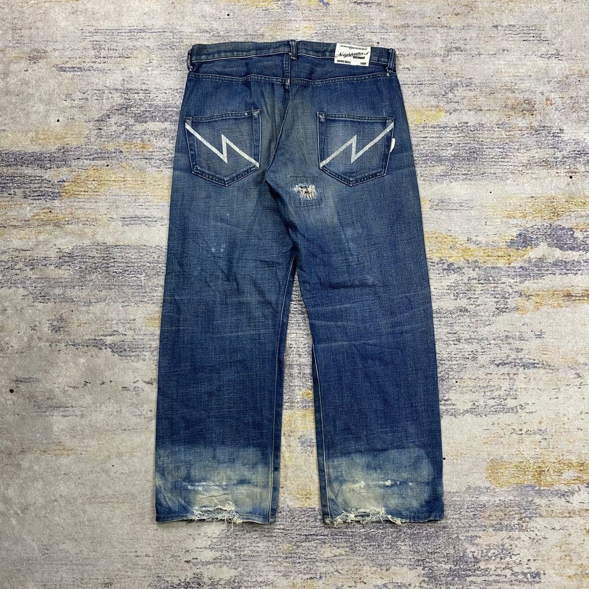 Neighborhood 2002 Neighborhood savage basic selvedge denim pants Size US 35 - 2 Thumbnail