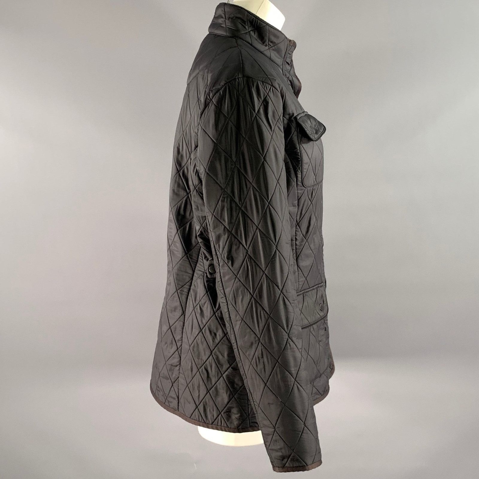 Barbour BARBOUR Size 12 Black Polyamide Quilted Jacket Size M / US 6-8 / IT 42-44 - 3 Thumbnail