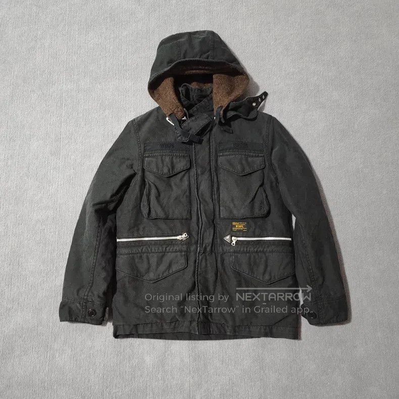 Wtaps Wtaps Military style cotton jacket Size US S / EU 44-46 / 1 - 1 Thumbnail