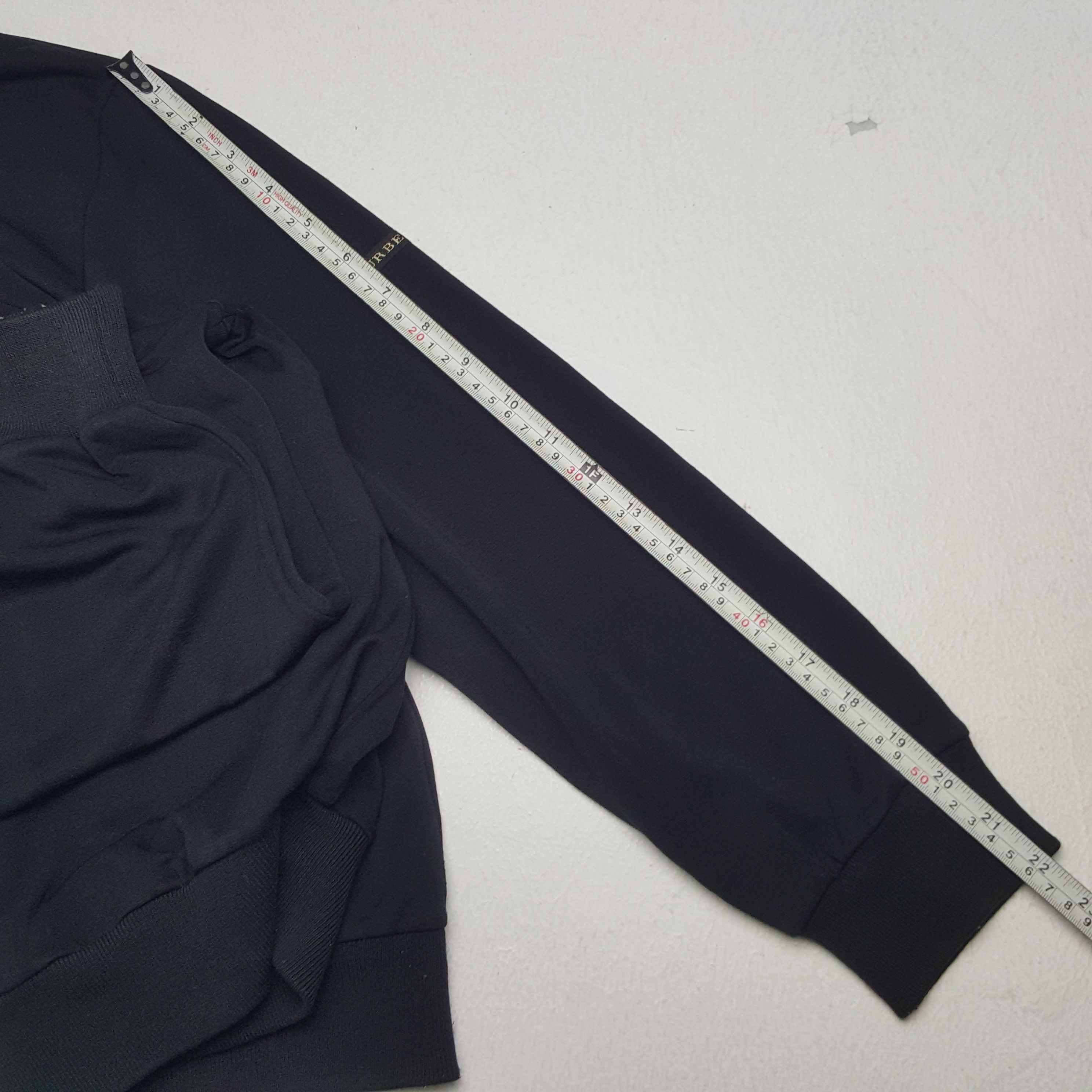 Burberry Vintage Burberry London Half Zipper Sweatshirt C247N16 Size US M / EU 48-50 / 2 - 7 Thumbnail