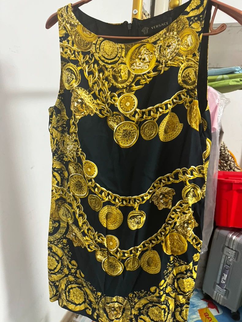 Versace Versace Medusa dress Size XL / US 12-14 / IT 48-50 - 1 Thumbnail