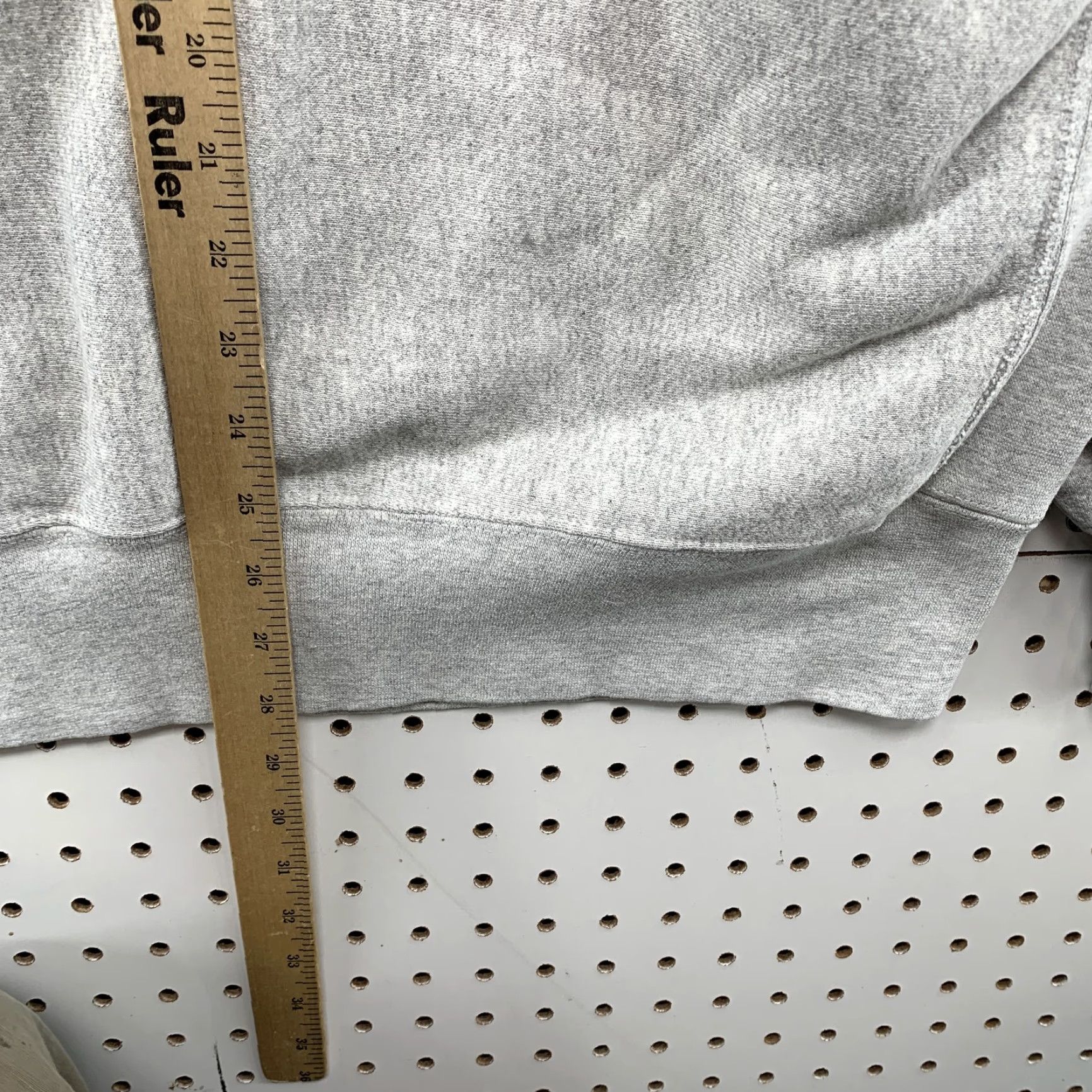 Lee Samuel Adams Crewneck Sweatshirt Mens 2XL Gray Pullover Embroidered Shirt Size US XXL / EU 58 / 5 - 7 Thumbnail