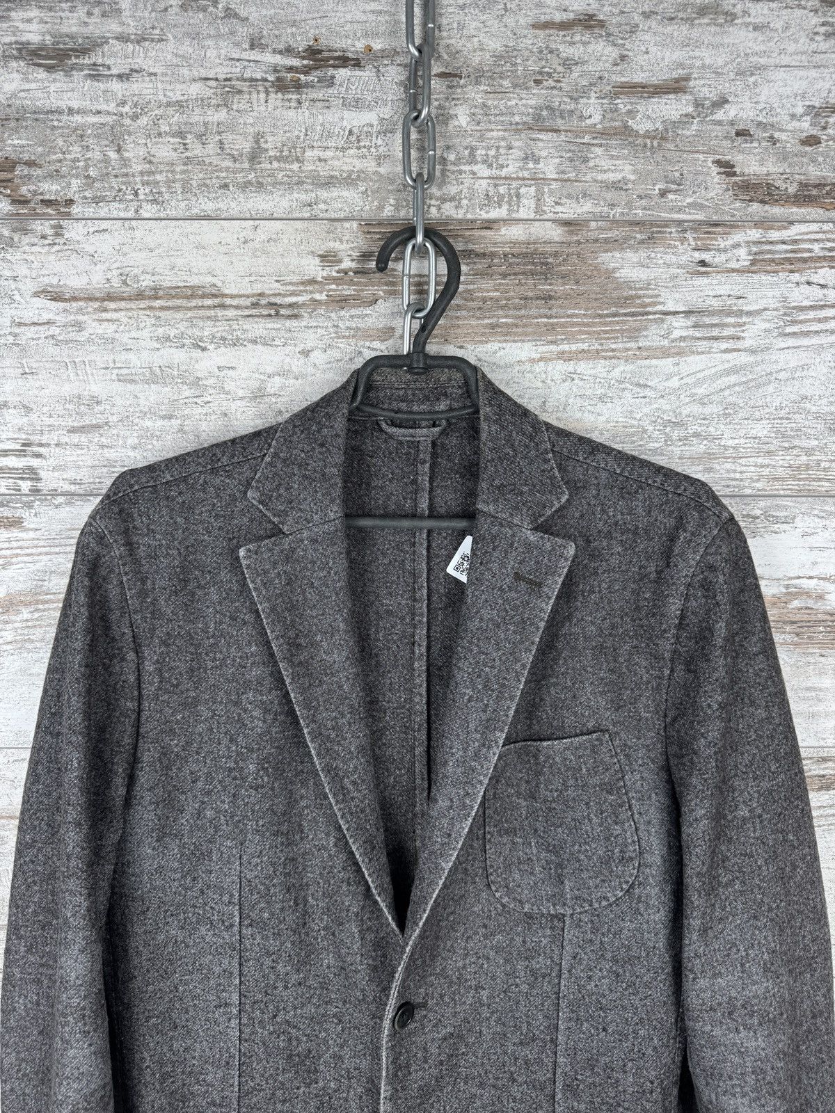 L.B.M. 1911 Mens Vintage L.B.M. 1911 blazer grey jacket size 50 luxury Size US M / EU 48-50 / 2 - 2 Thumbnail