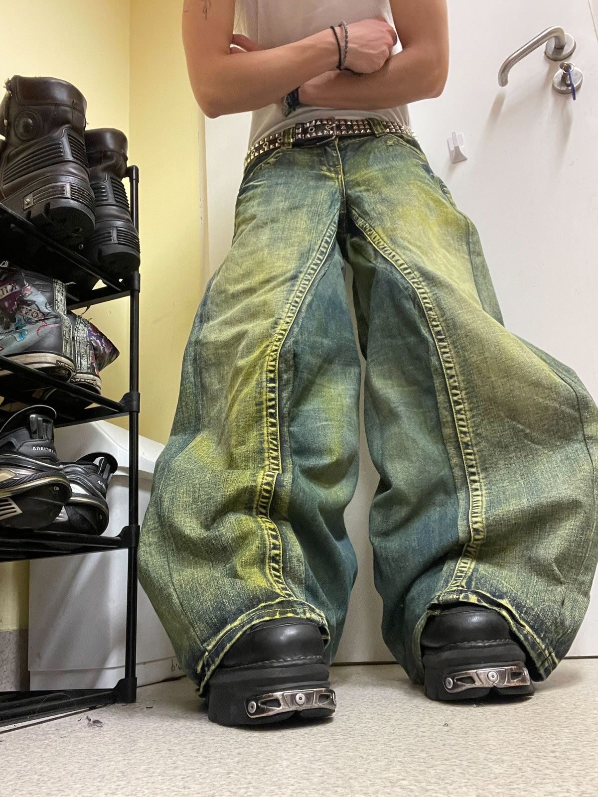 Handmade × If Six Was Nine × Japanese Brand rare toxic handmade Pants Size US 31 - 2 Thumbnail