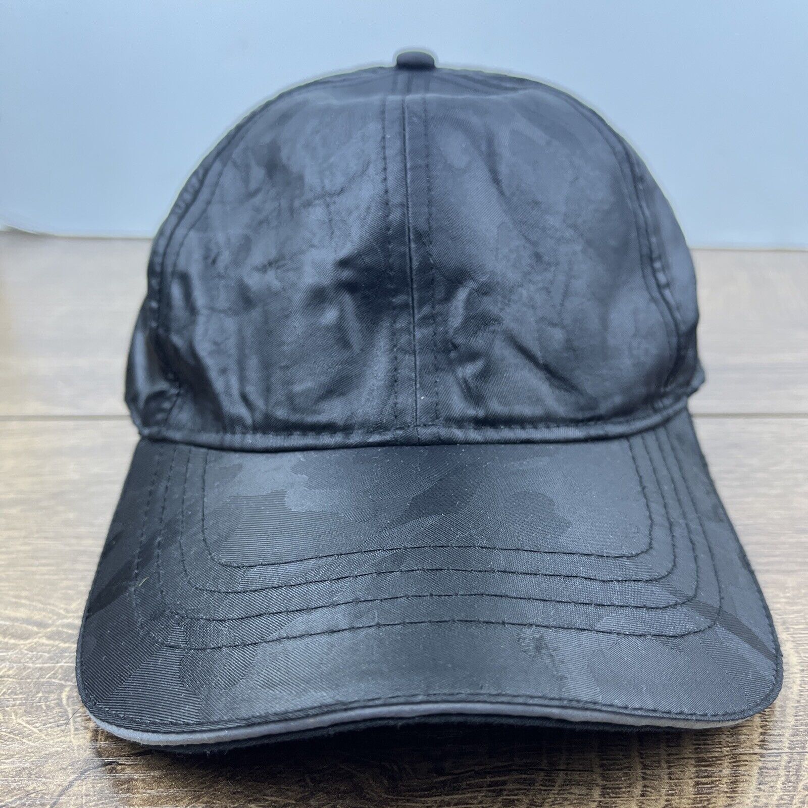 Other Camo Black Baseball Hat Black Hat Adjustable Adult Size Hat Size ONE SIZE - 3 Thumbnail