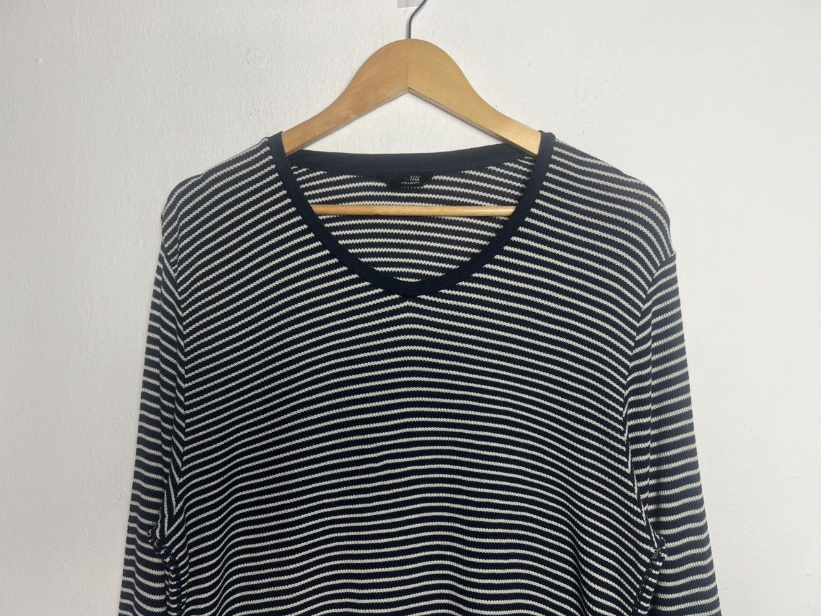 Undercover × Uniqlo Uniqlo Undercover "UU" Striped Long Sleeve T-shirt Size US L / EU 52-54 / 3 - 3 Thumbnail