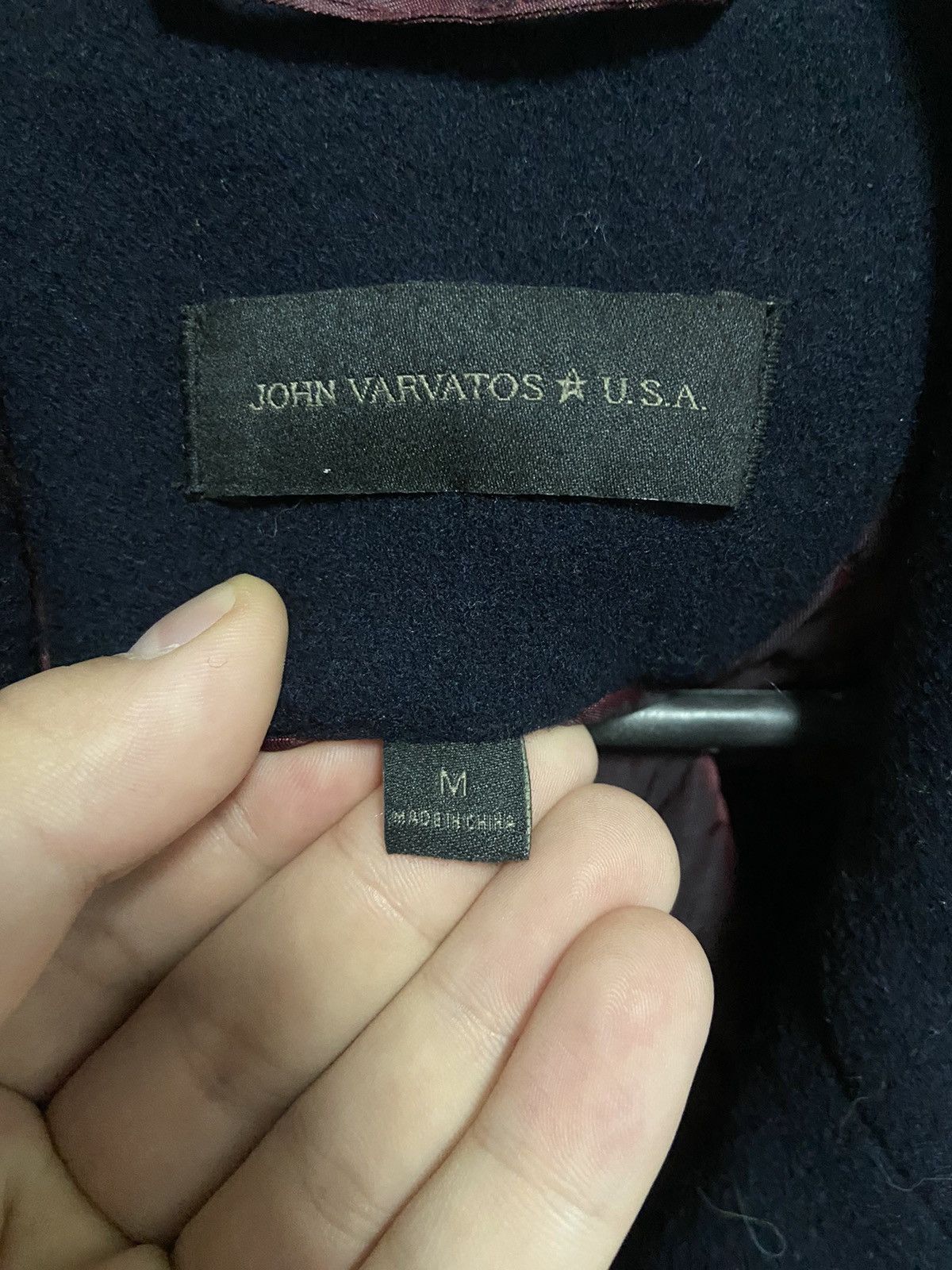 John Varvatos × Vintage John Varvatos wool coat vintage buttons USA vintage Size US M / EU 48-50 / 2 - 6 Thumbnail