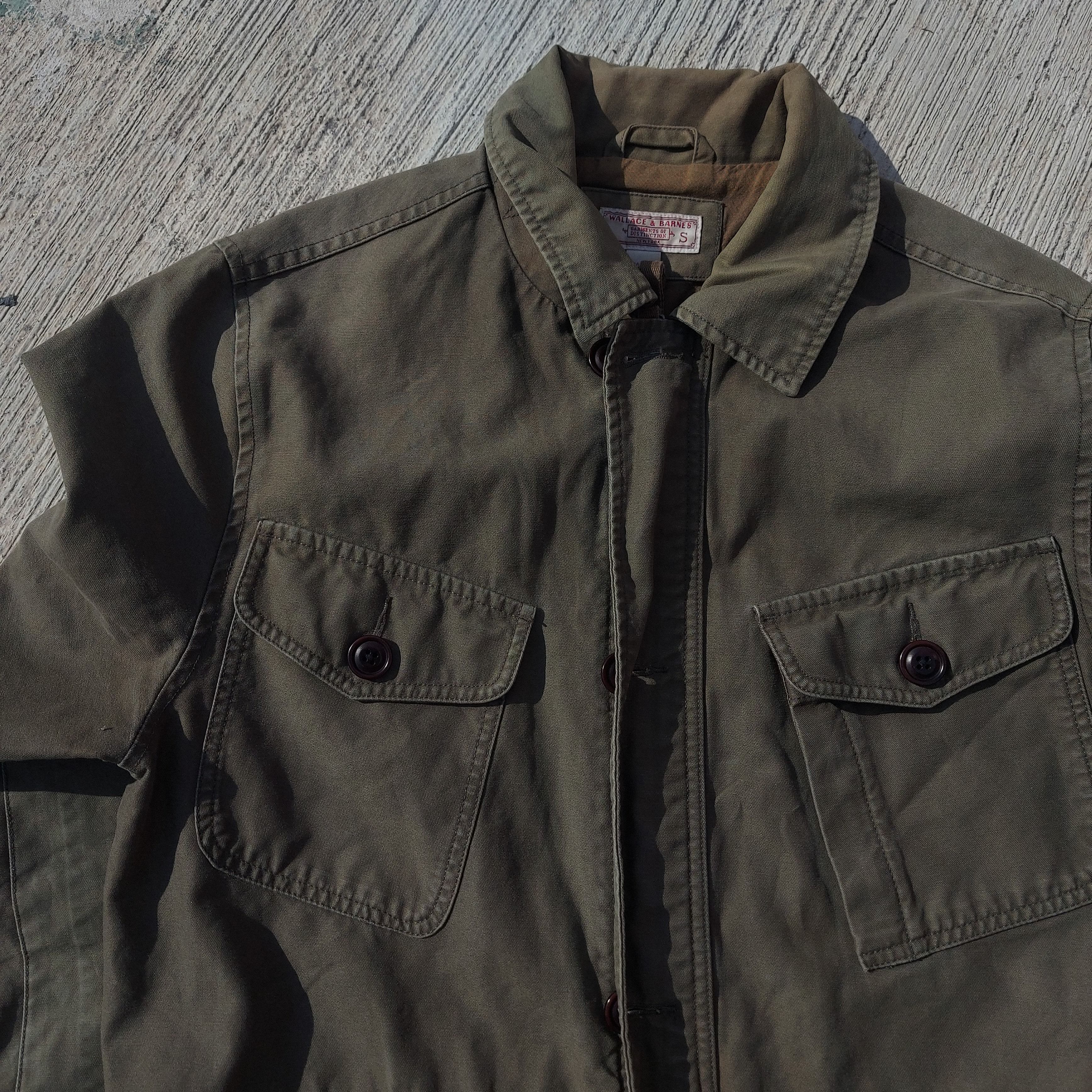 Wallace & Barnes Wallace & Barnes Military field full zip jacket Size US S / EU 44-46 / 1 - 2 Thumbnail