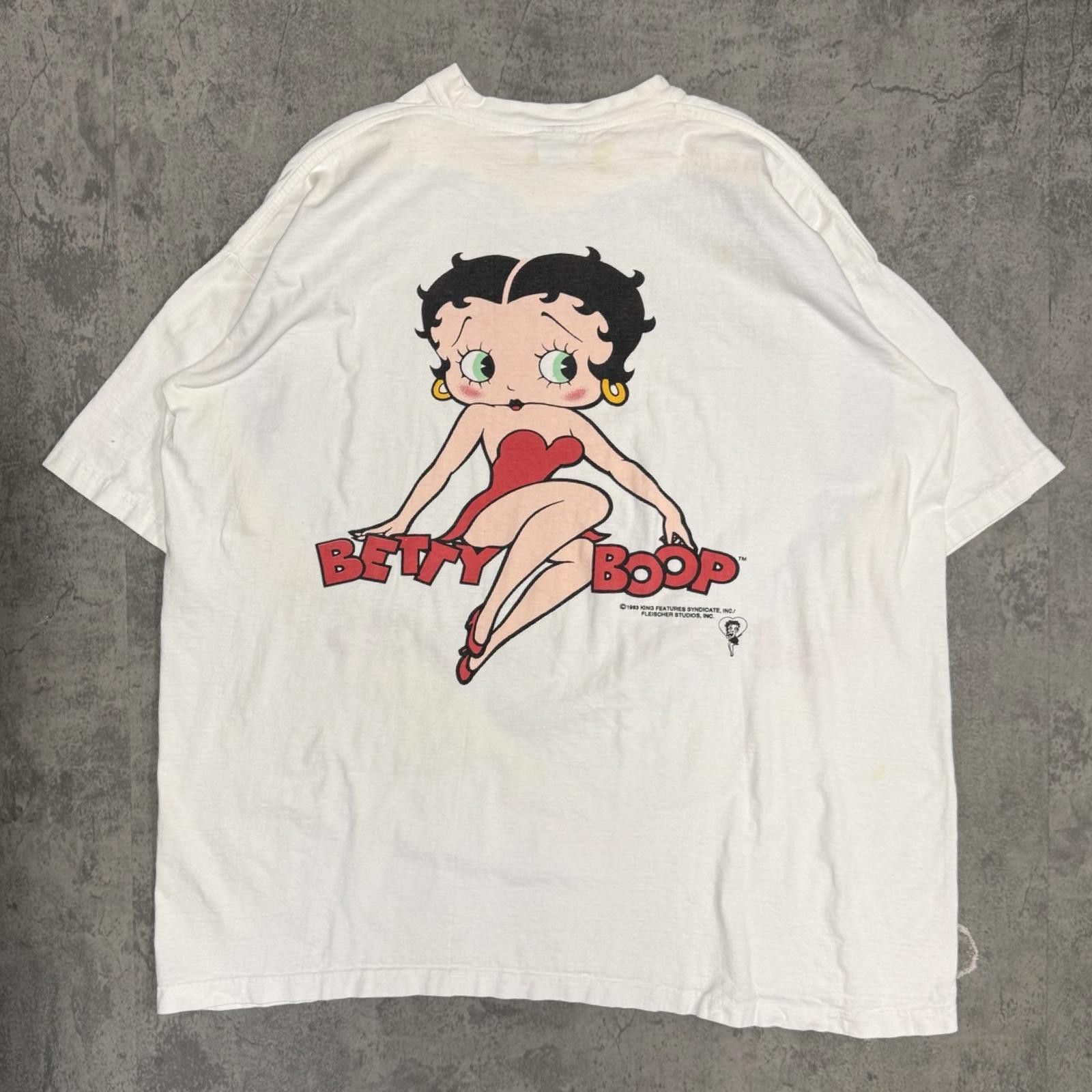Designer 1993 Betty Boop Big Heart Tee -- 2XL -- Size US XXL / EU 58 / 5 - 2 Thumbnail