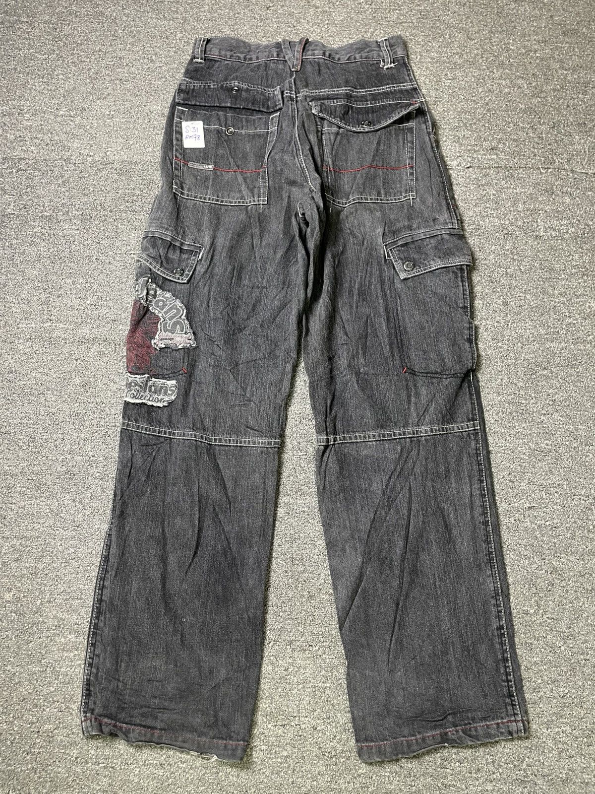 If Six Was Nine × Japanese Brand × Le Grande Bleu (L.G.B.) THRILLERdnm x Optimal Design Cargo Pants (92) Size US 30 / EU 46 - 15 Thumbnail