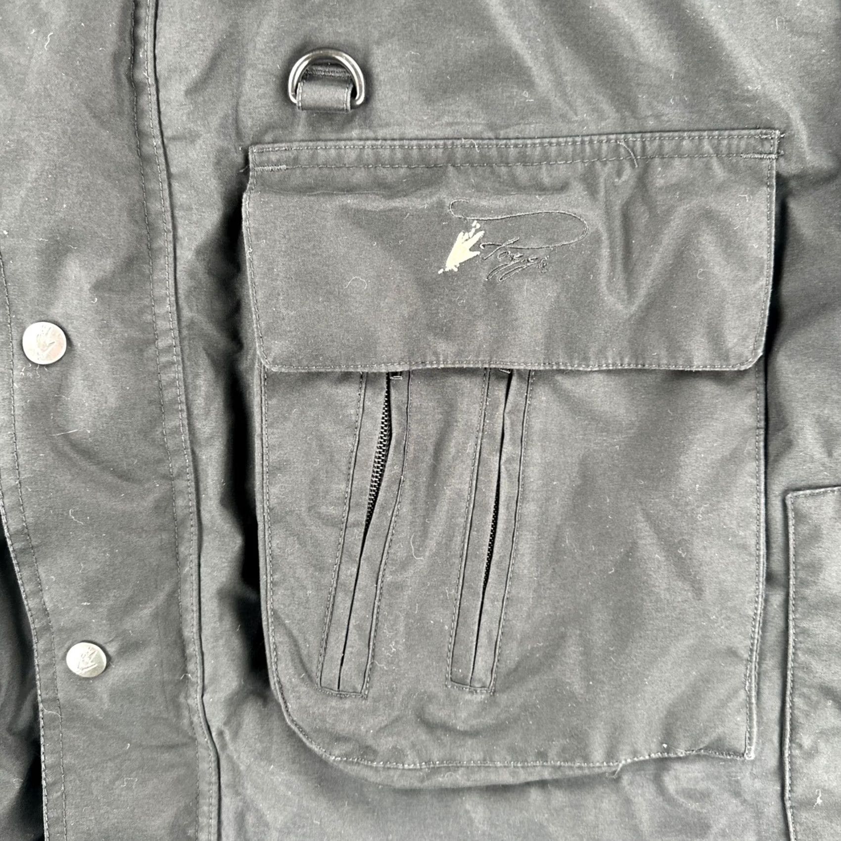 Vintage Frogg Toggs Jacket Full Zip Waterproof Black XL Men Rain Coat Hiking Outdoor Gear Size US XL / EU 56 / 4 - 6 Thumbnail