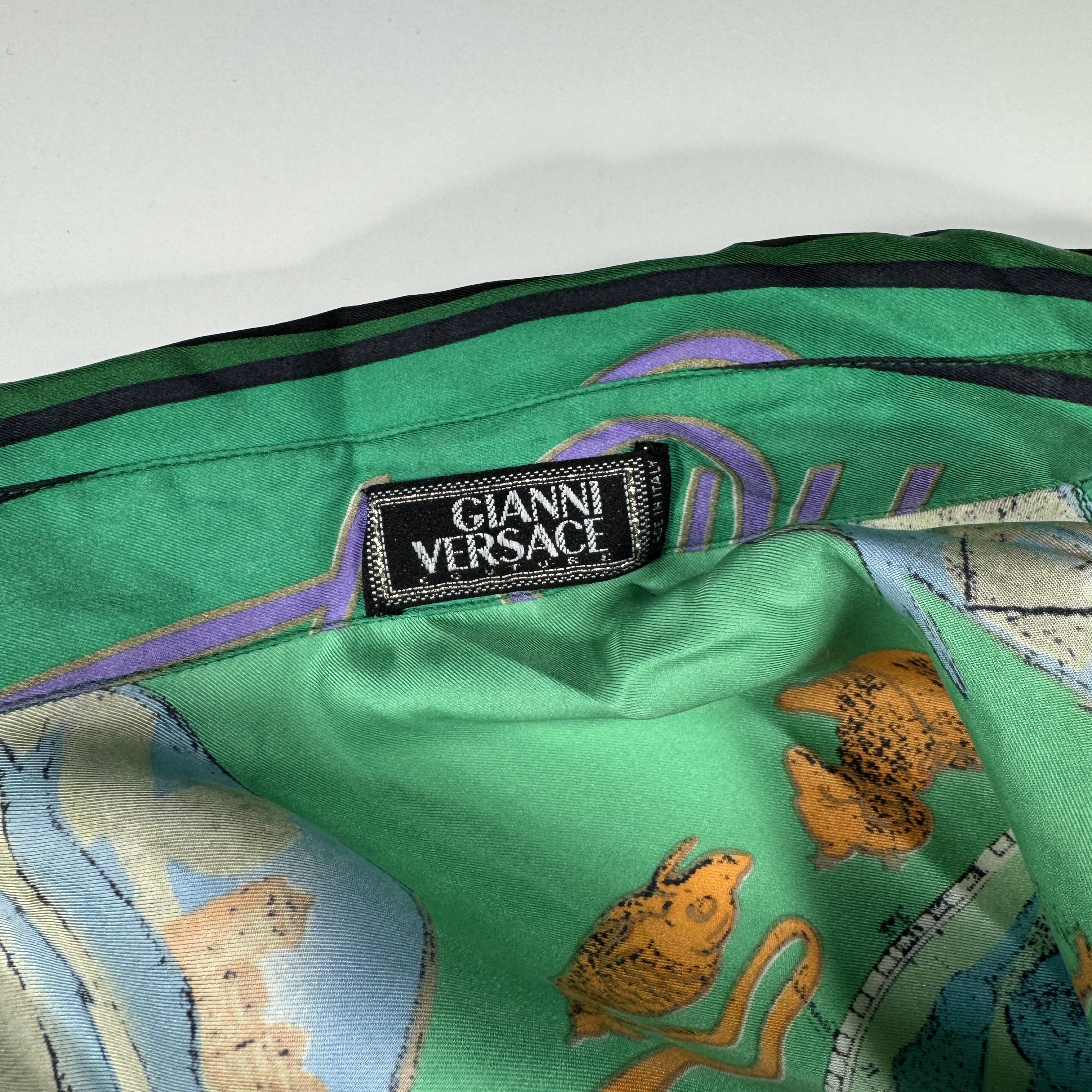 Versace Gianni Versace Silk Shirt Size US XL / EU 56 / 4 - 3 Thumbnail