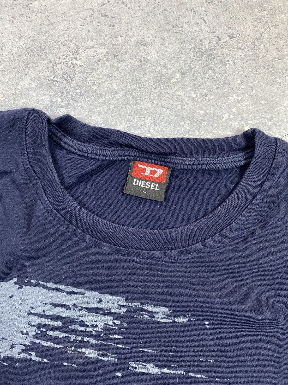 Diesel × Vintage Vintage Diesel Men’s T-shirt With Big Logo Size US L / EU 52-54 / 3 - 7 Thumbnail
