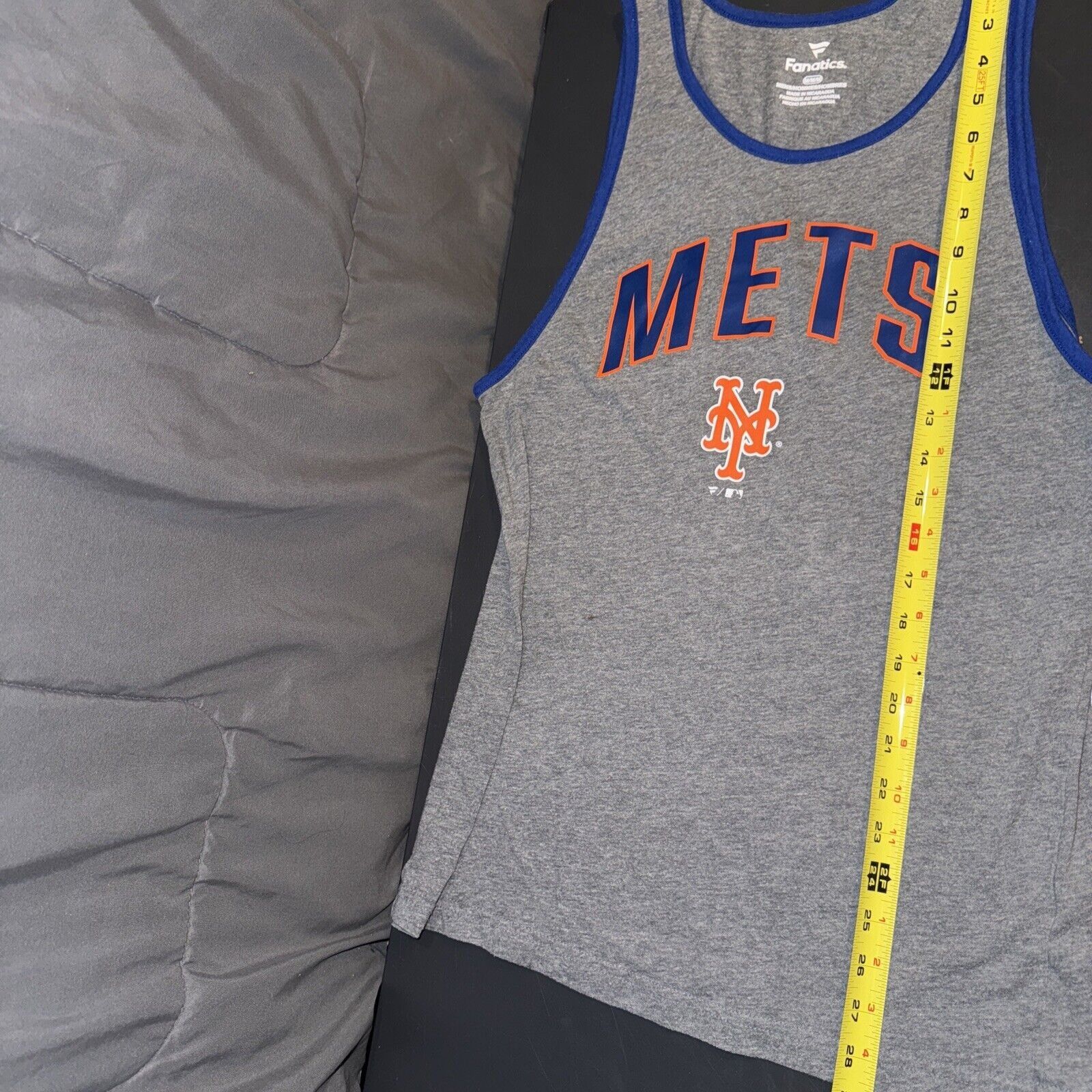 Other Men's Fanatics Heather Gray New York Mets Primary Tank Top Size US M / EU 48-50 / 2 - 6 Thumbnail