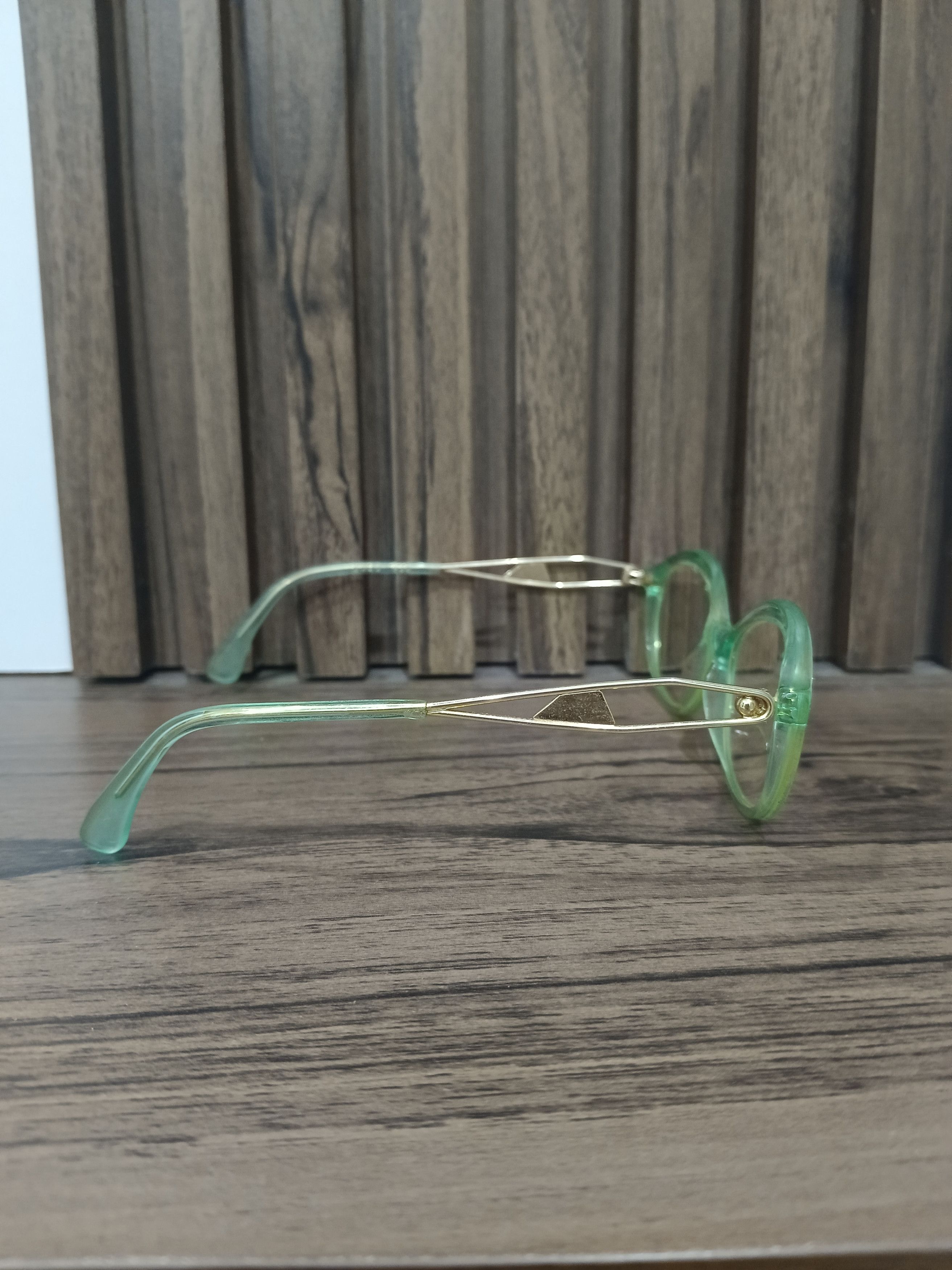 Claude Montana MontanaTranslucent Green Oval Glasses Frame Size ONE SIZE - 3 Thumbnail