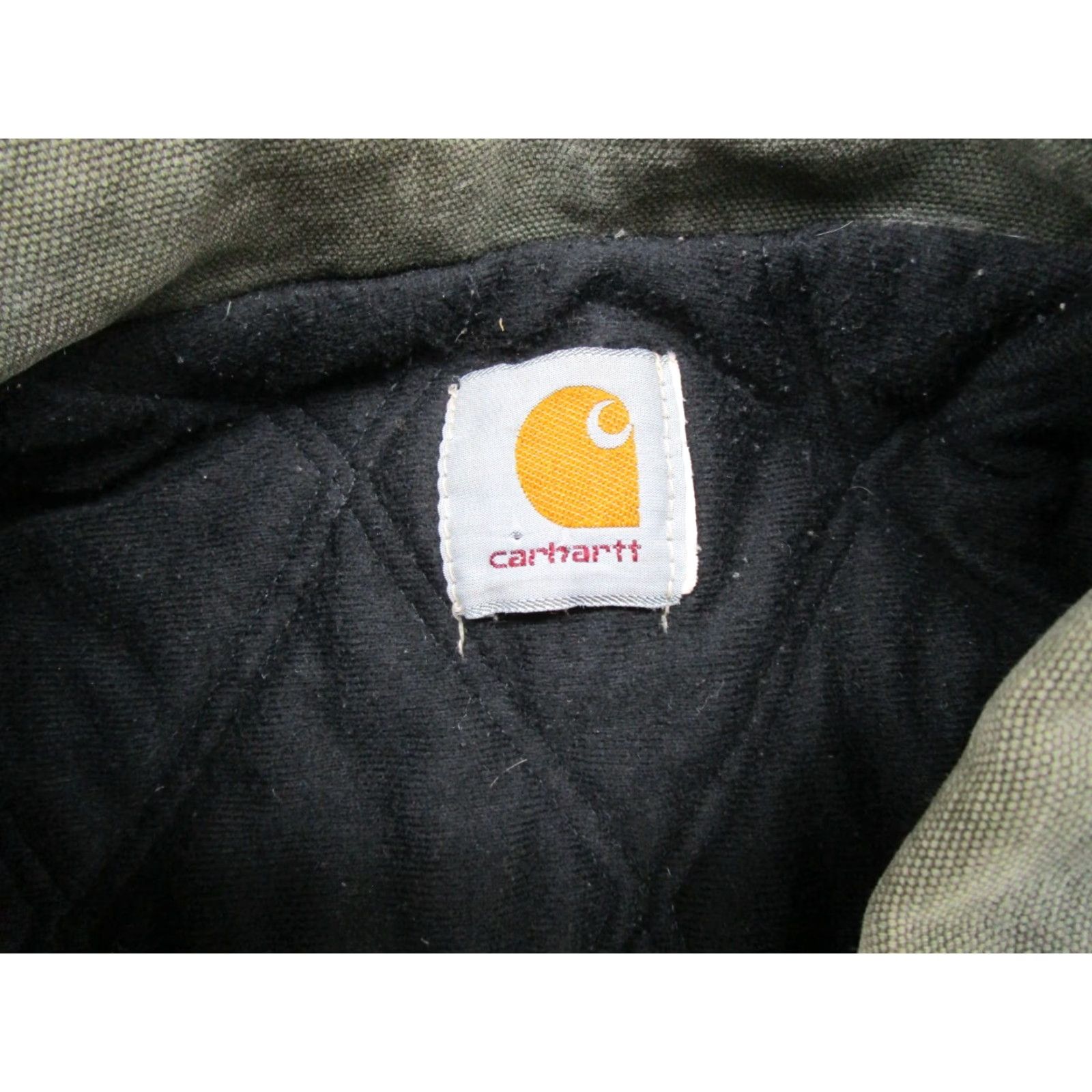 Carhartt VINTAGE Carhartt Coat Overcoat 2XL Mens Green 90s Insulated Canvas Long Jacket/Coat Mens Size US XXL / EU 58 / 5 - 2 Thumbnail