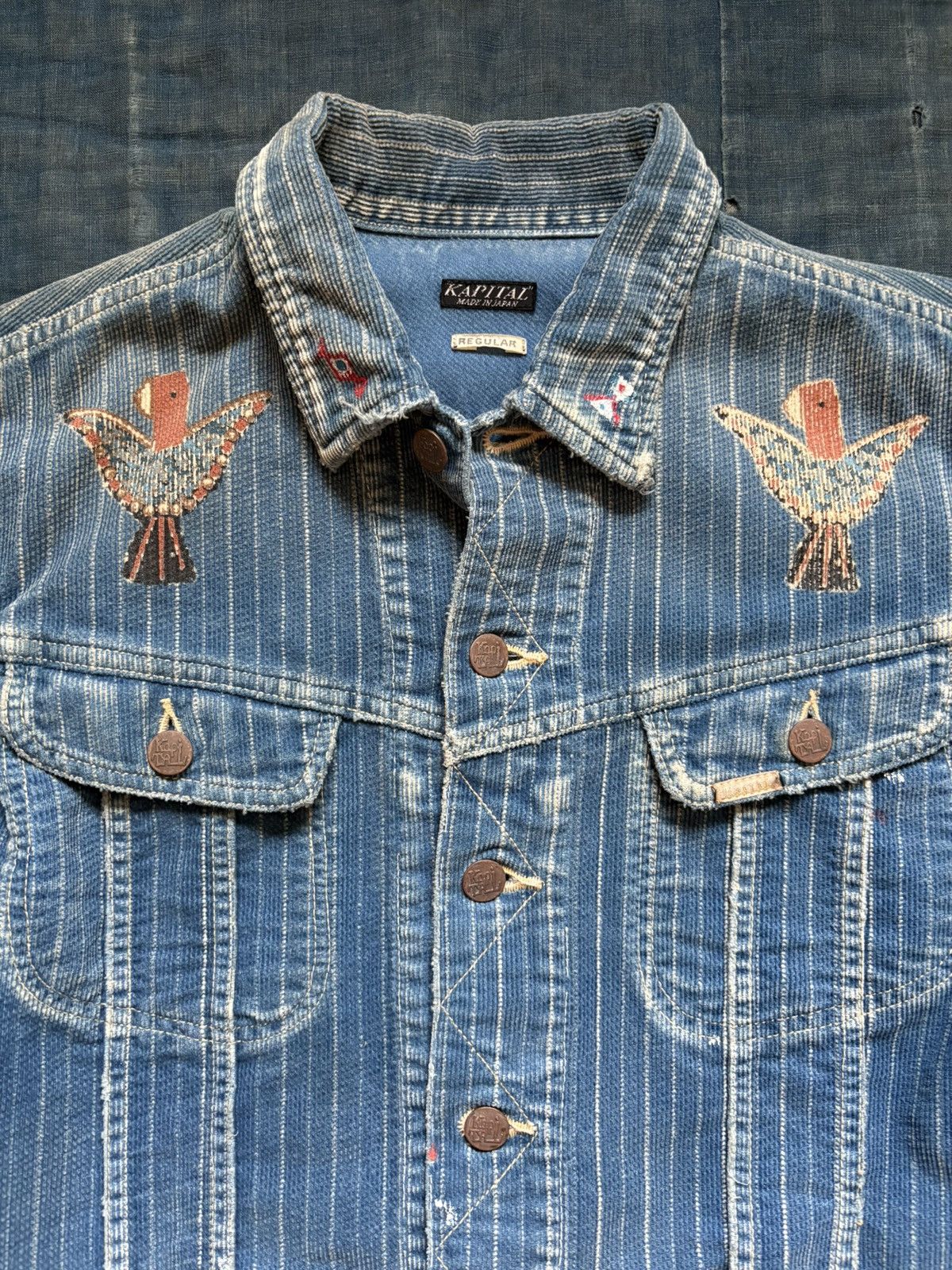 Kapital Kapital Thunderbird corduroy Jacket Size US S / EU 44-46 / 1 - 3 Thumbnail