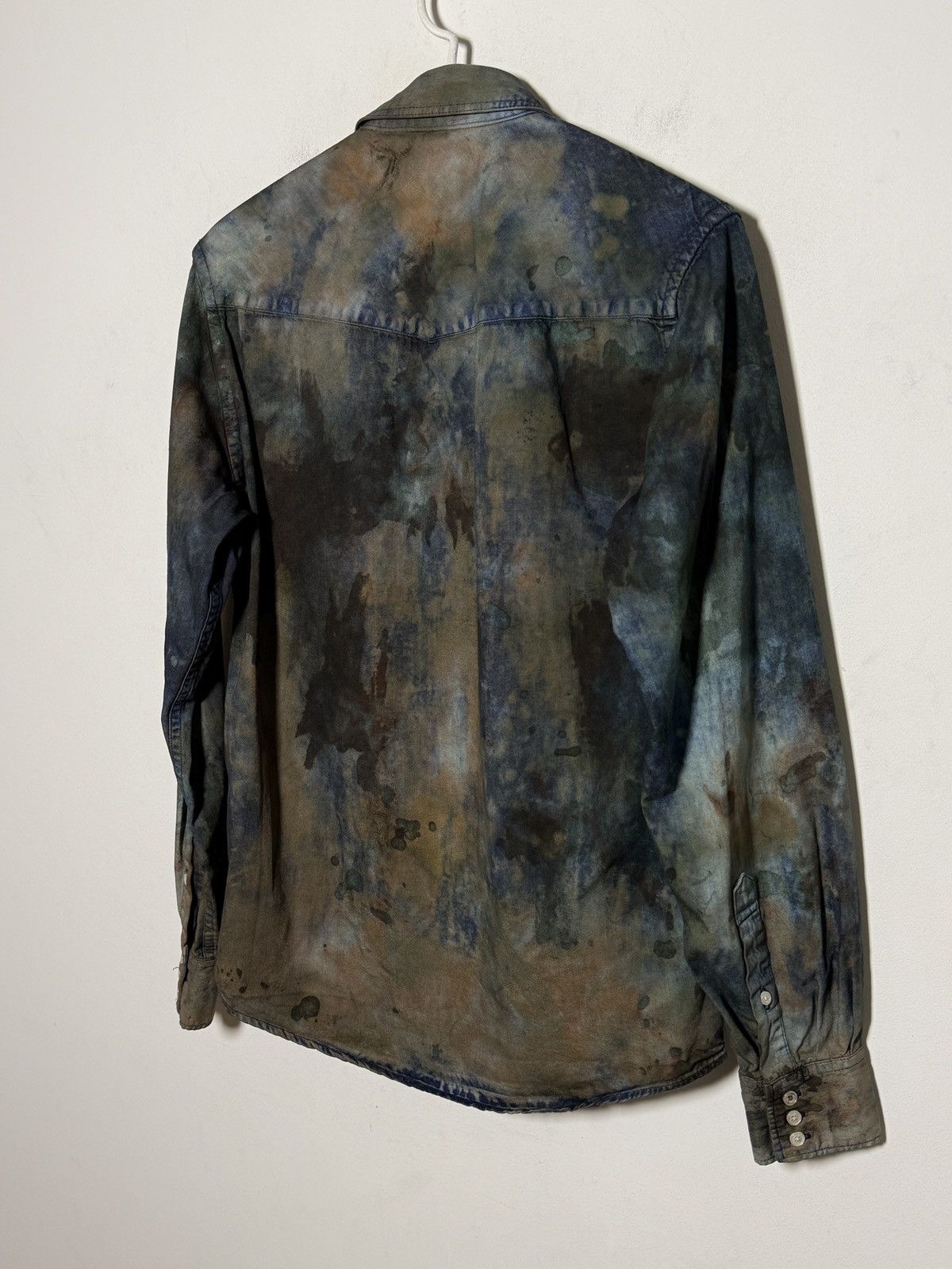 Acne Studios acne vintage mud travis denim shirt tie dye y2k Size US S / EU 44-46 / 1 - 6 Thumbnail