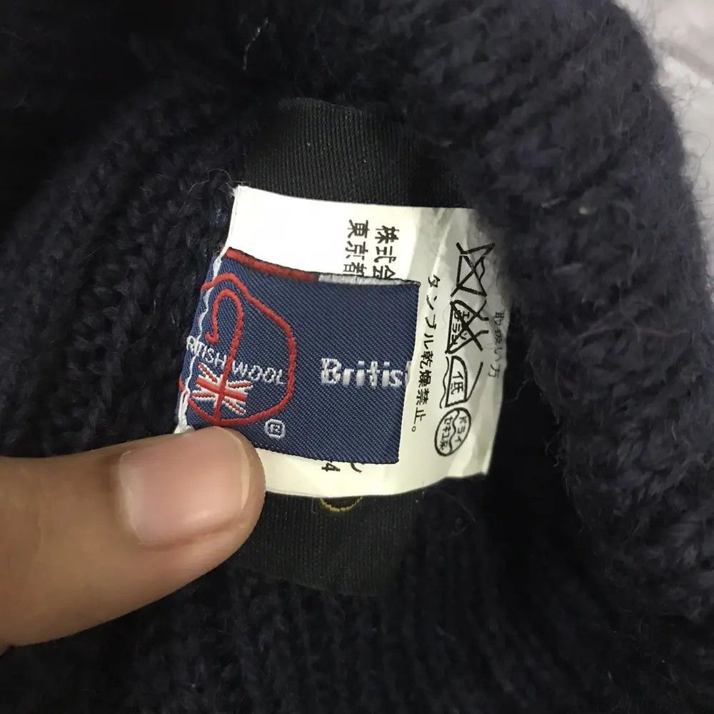 Vintage British Wool Plain Beanie Hat Size ONE SIZE - 5 Thumbnail