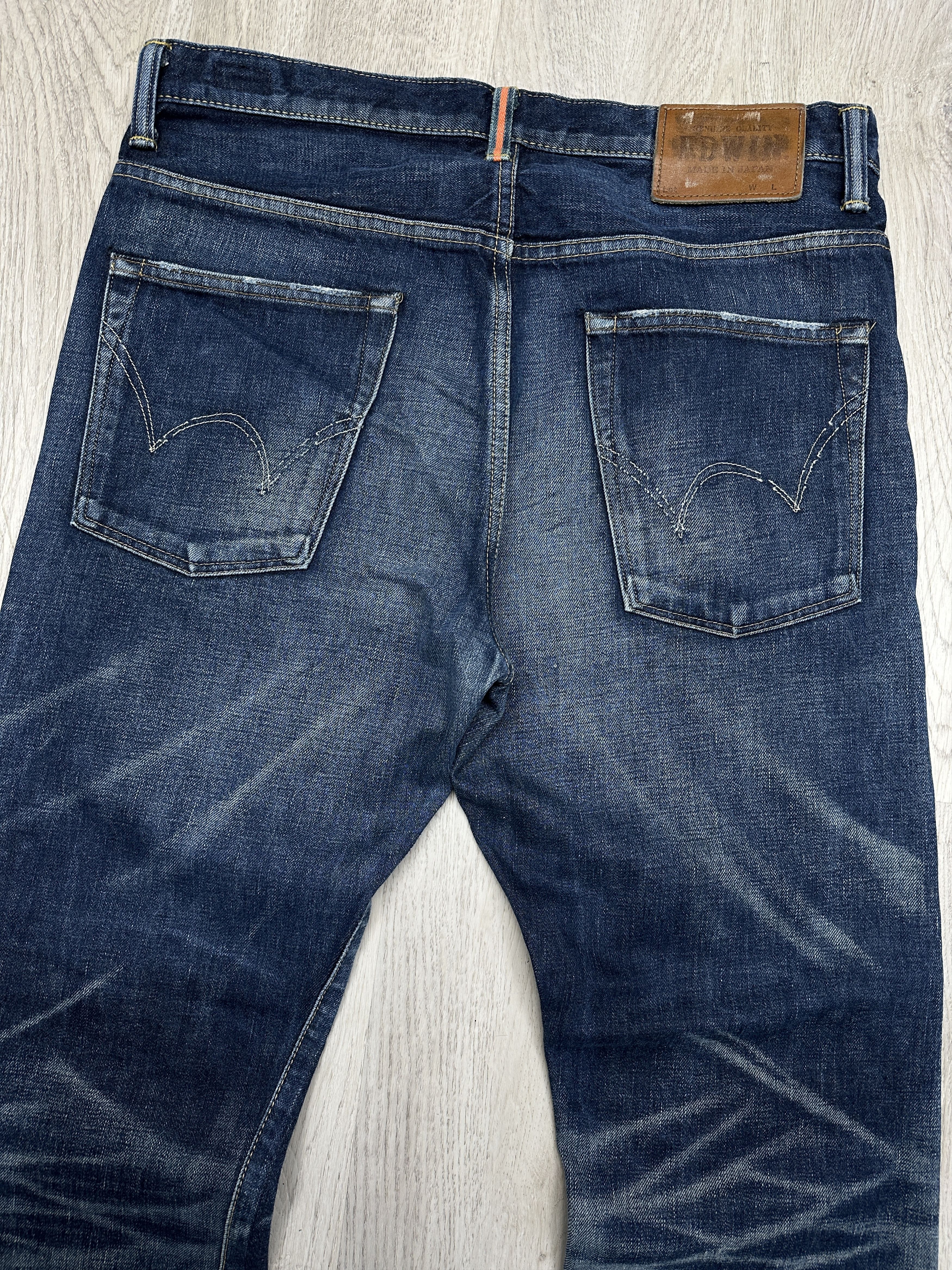 Edwin Edwin Vintage Mens Salvage Denim Pants Jeans Size US 32 / EU 48 - 11 Thumbnail