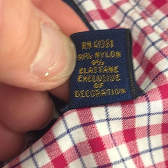 Ralph Lauren Ralph Lauren Polo Performance Plaid Nylon Shirt Size L Long Size US L / EU 52-54 / 3 - 7 Thumbnail