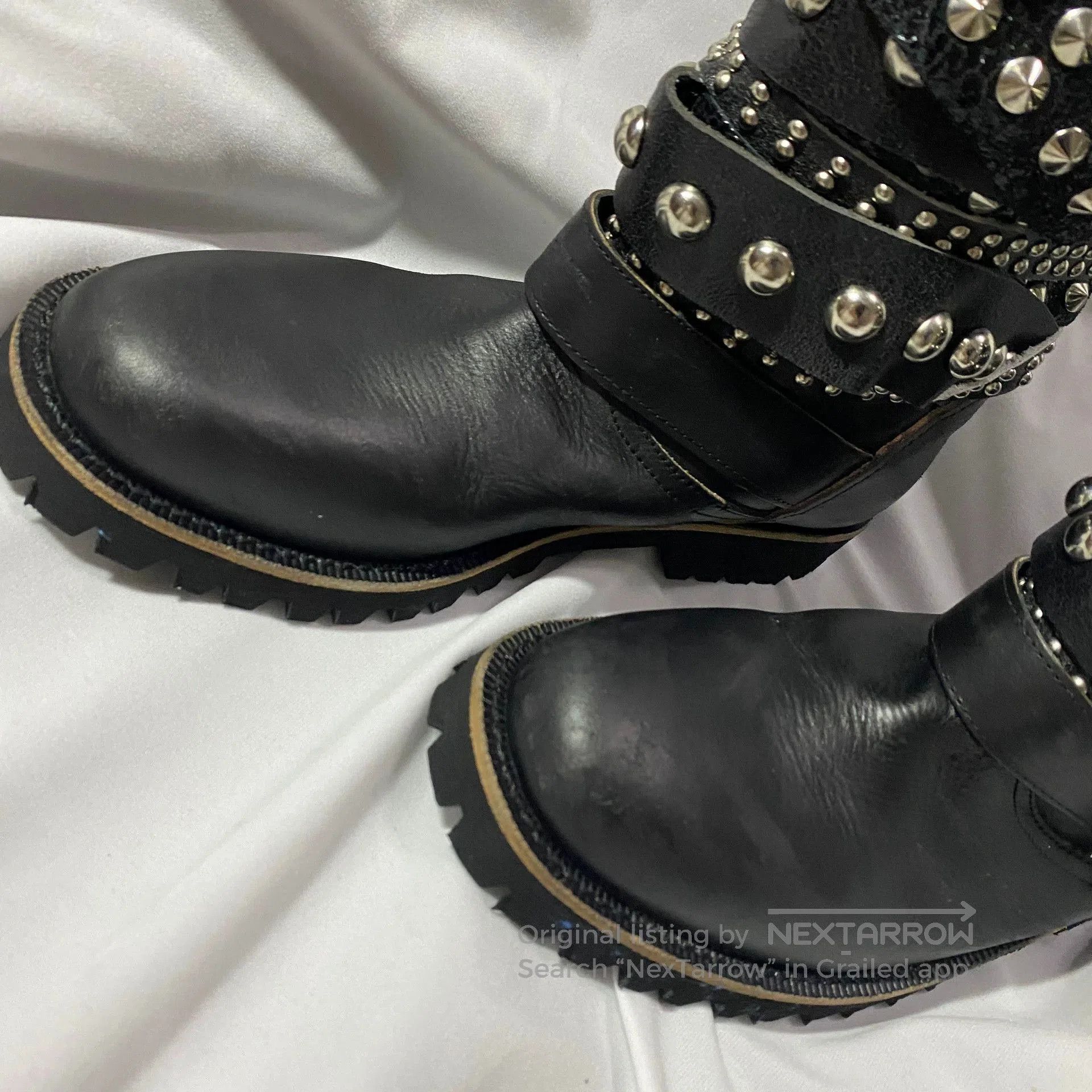 Rei Kawakubo Comme des Garçons Rivet Chunky Boots. Size US 6 / IT 36 - 4 Thumbnail