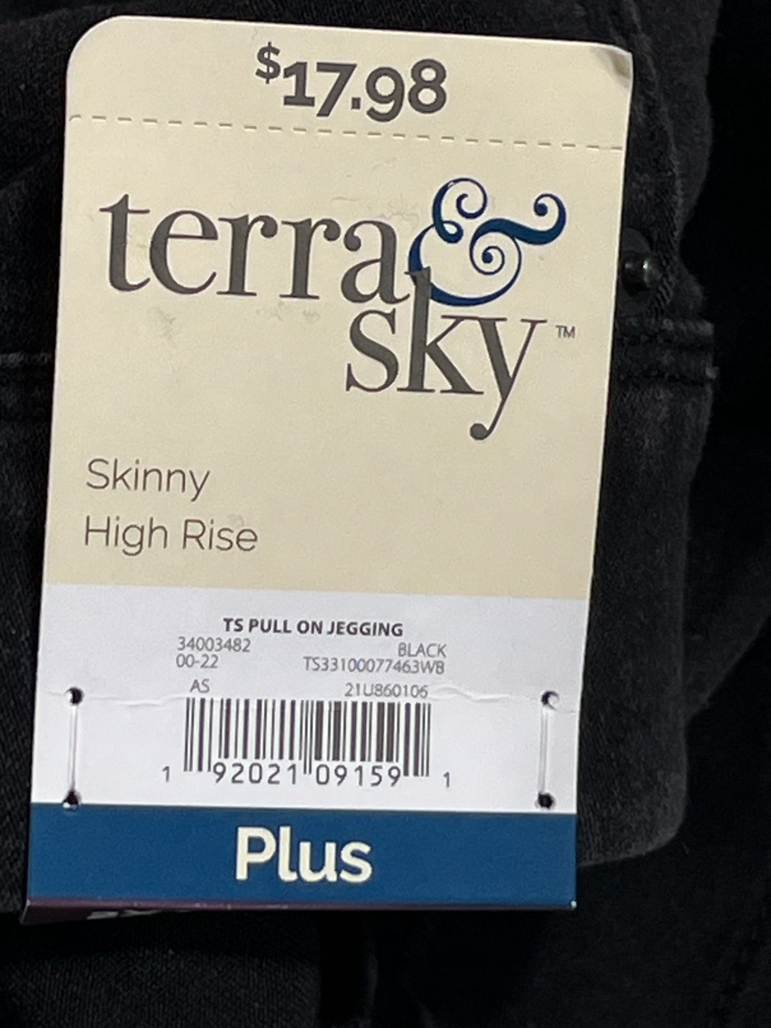 Other Terra & Sky-Women's Plus Size Pull On Legging Jeans 28" Inse Size 42" / US 20 - 11 Thumbnail